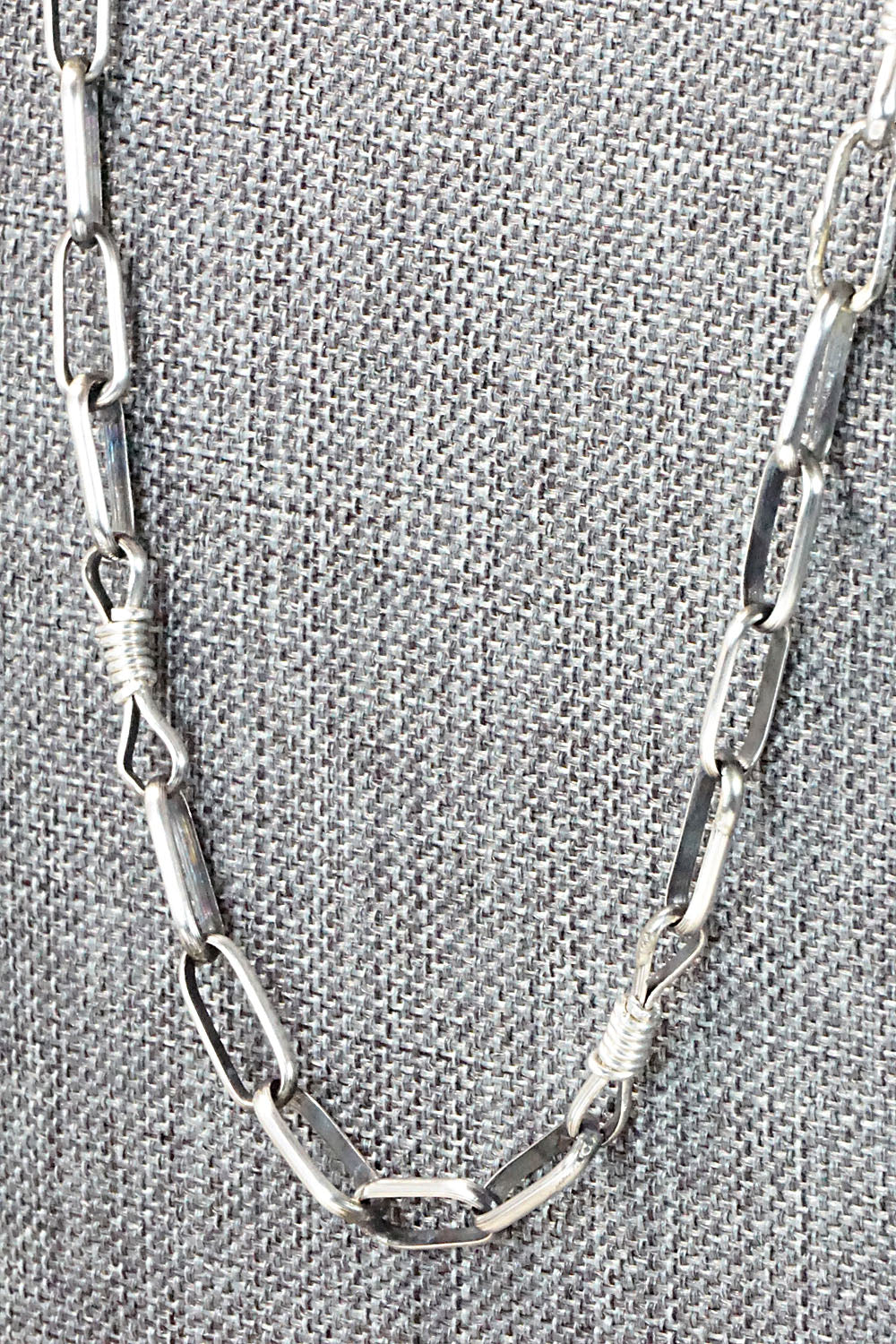 Sterling Silver Chain Necklace - Kevin Shorty