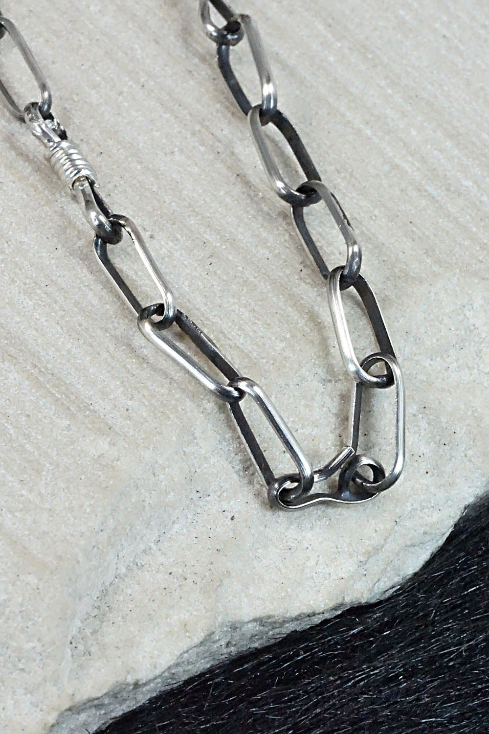 Sterling Silver Chain Necklace - Kevin Shorty