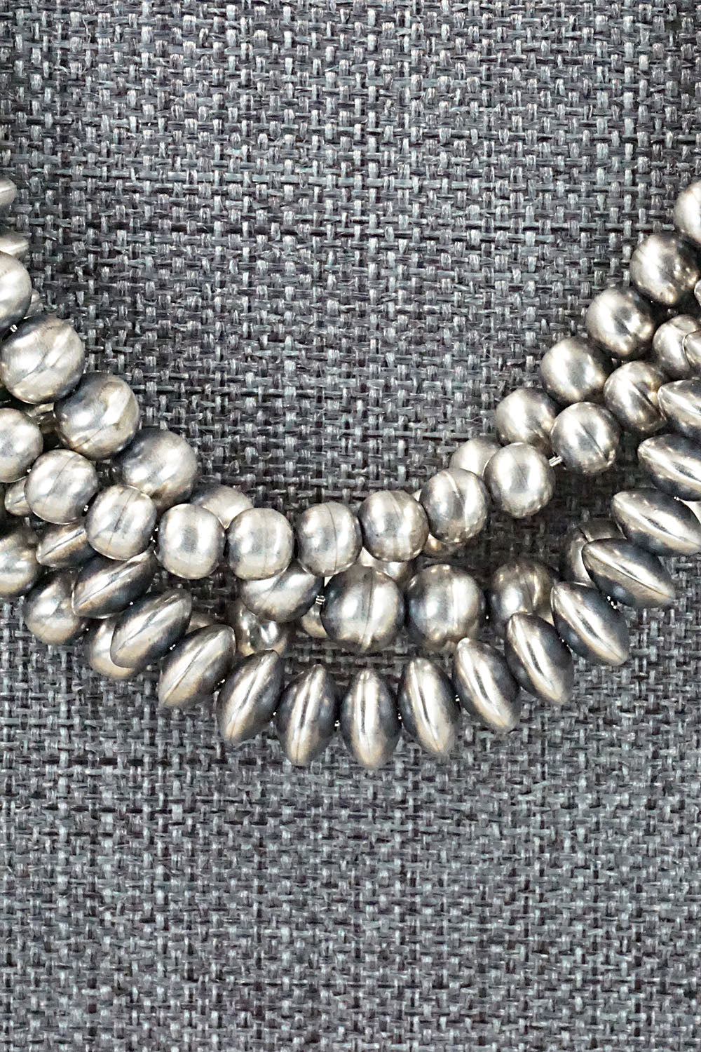 Sterling Silver Navajo Pearl Necklace - Jan Mariano