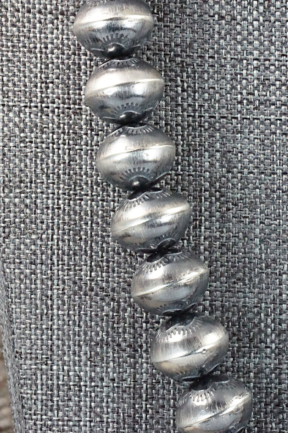 Sterling Silver Navajo Pearl Necklace - Jan Mariano