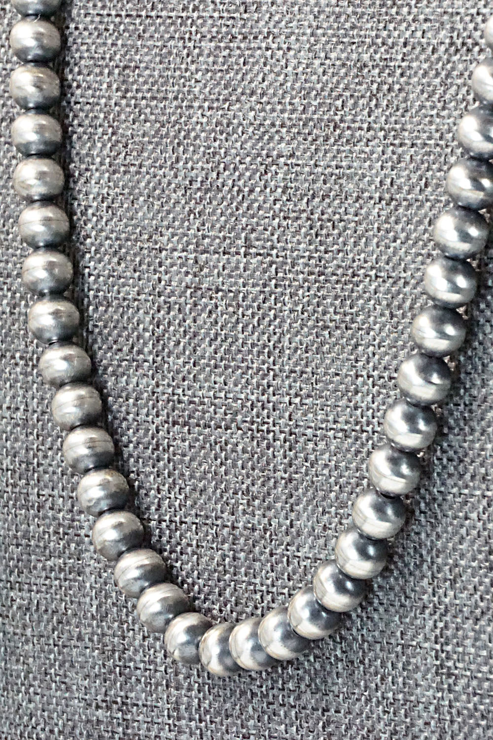Sterling Silver Navajo Pearl Necklace - Jan Mariano