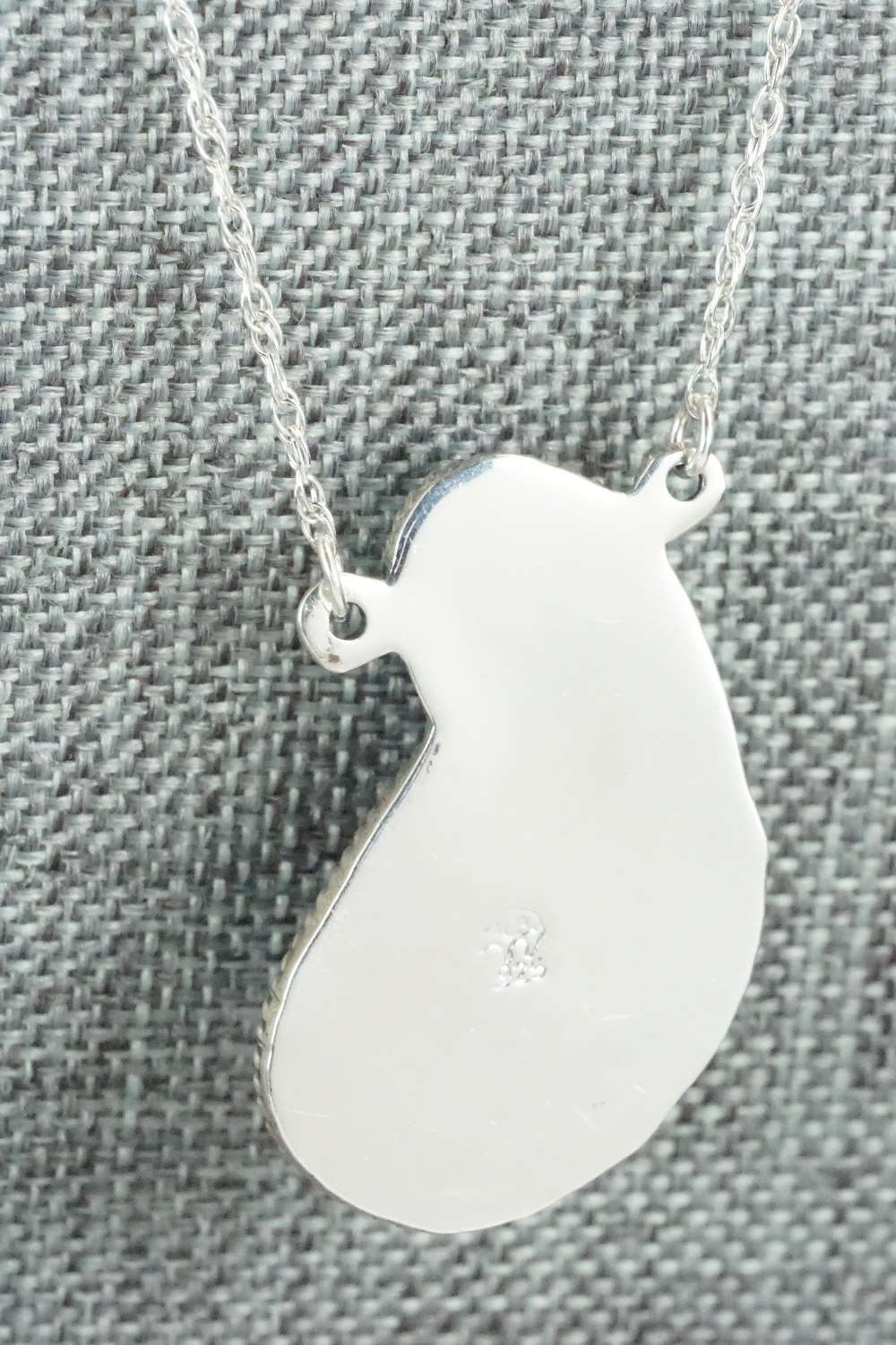 Turquoise & Sterling Silver Necklace - Annie Spencer
