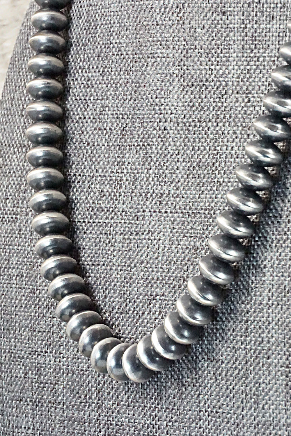 Sterling Silver Navajo Pearl Necklace - Tonisha Haley