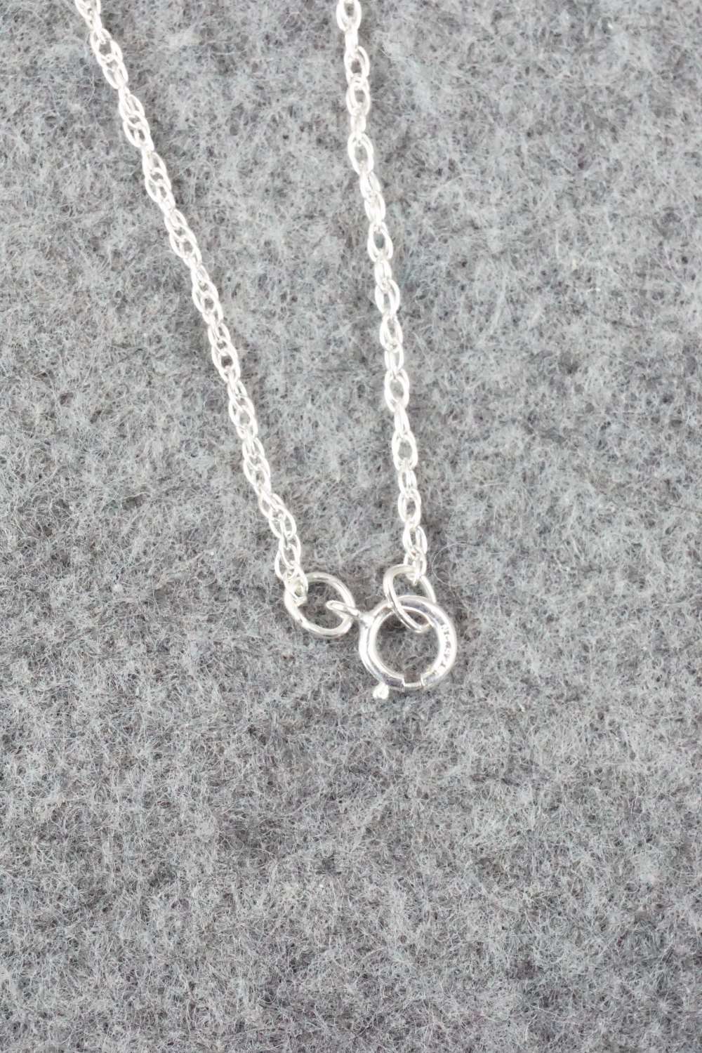 Turquoise & Sterling Silver Necklace - Annie Spencer