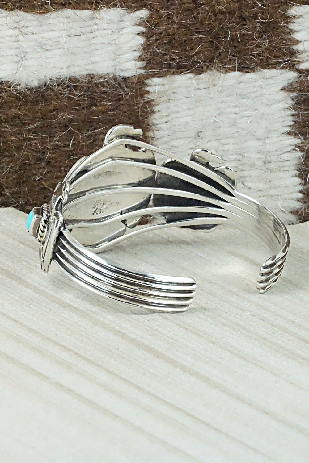 Turquoise & Sterling Silver Bracelet - Annie Spencer