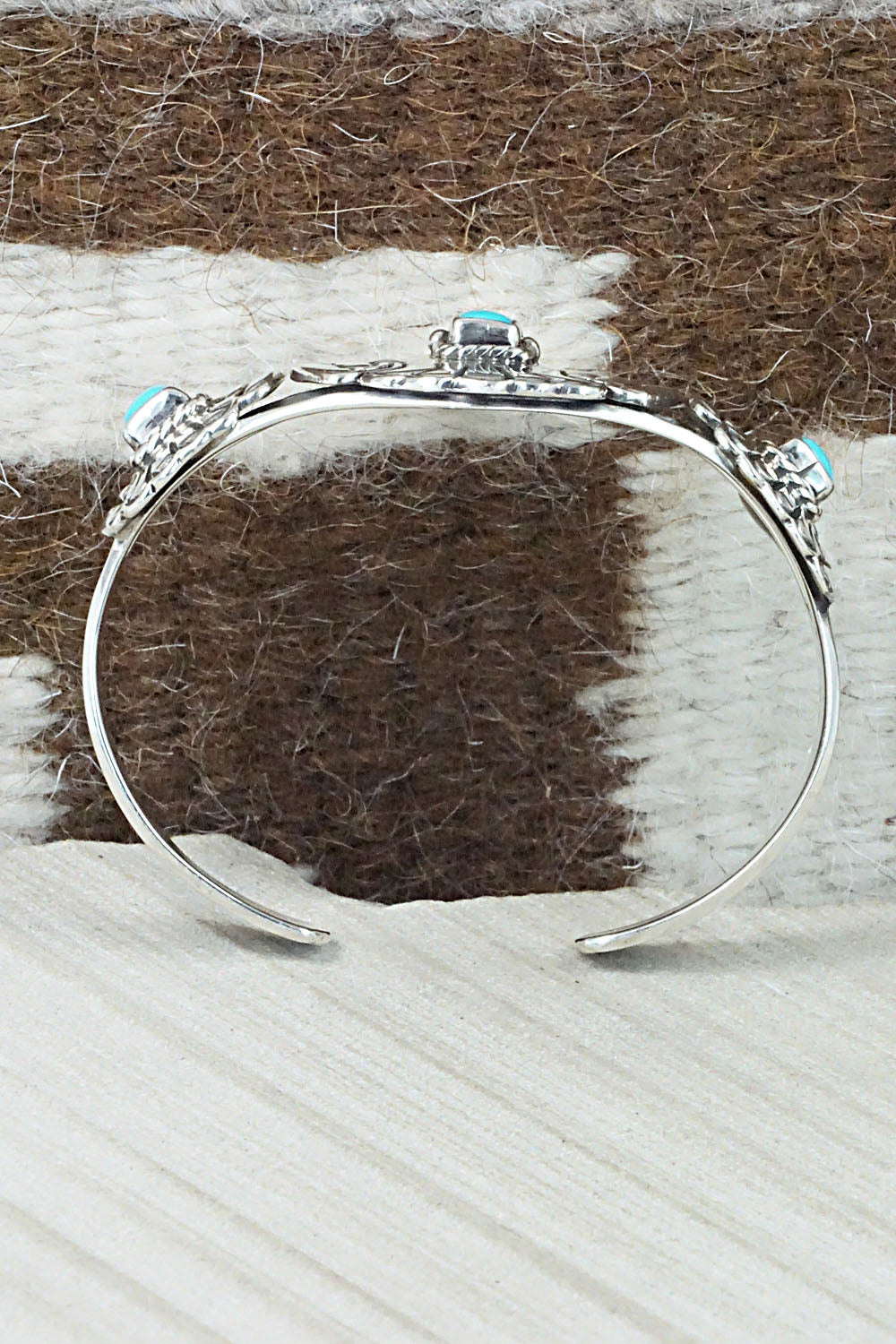 Turquoise & Sterling Silver Bracelet - Annie Spencer