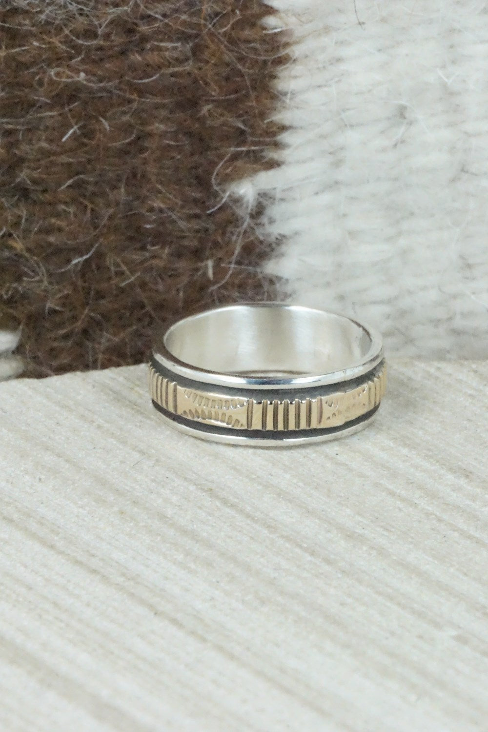 Sterling Silver Ring - Bruce Morgan - Size 8.75