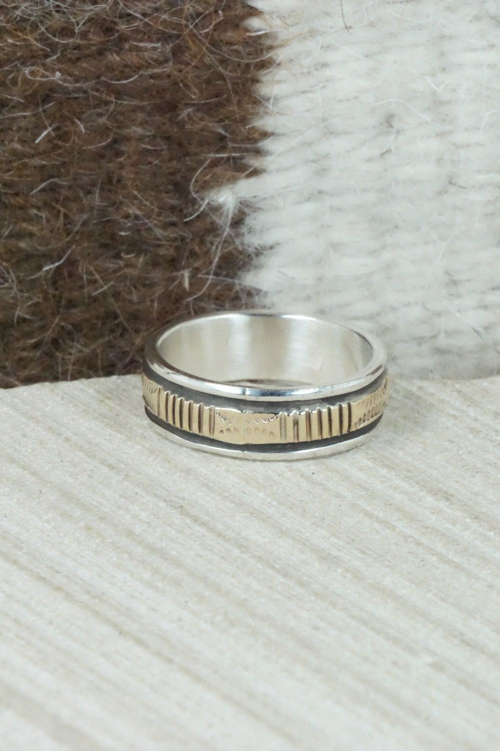 Sterling Silver Ring - Bruce Morgan - Size 8.75