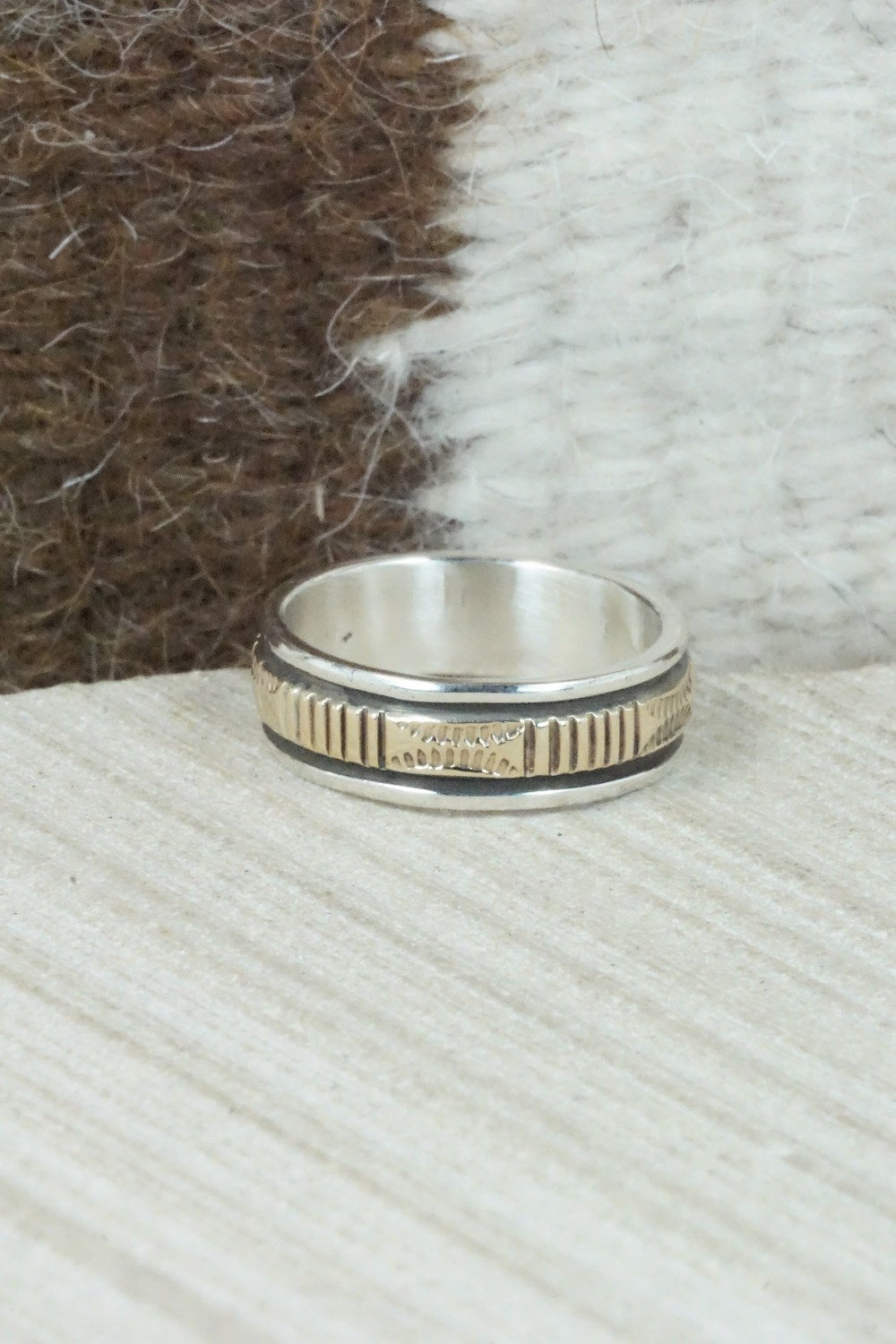 Sterling Silver Ring - Bruce Morgan - Size 8.75