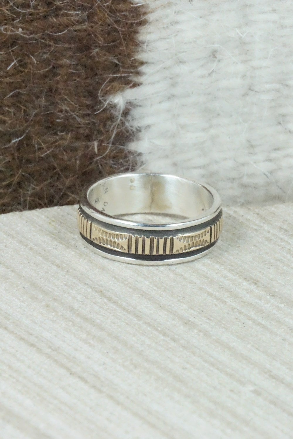 Sterling Silver Ring - Bruce Morgan - Size 8.75