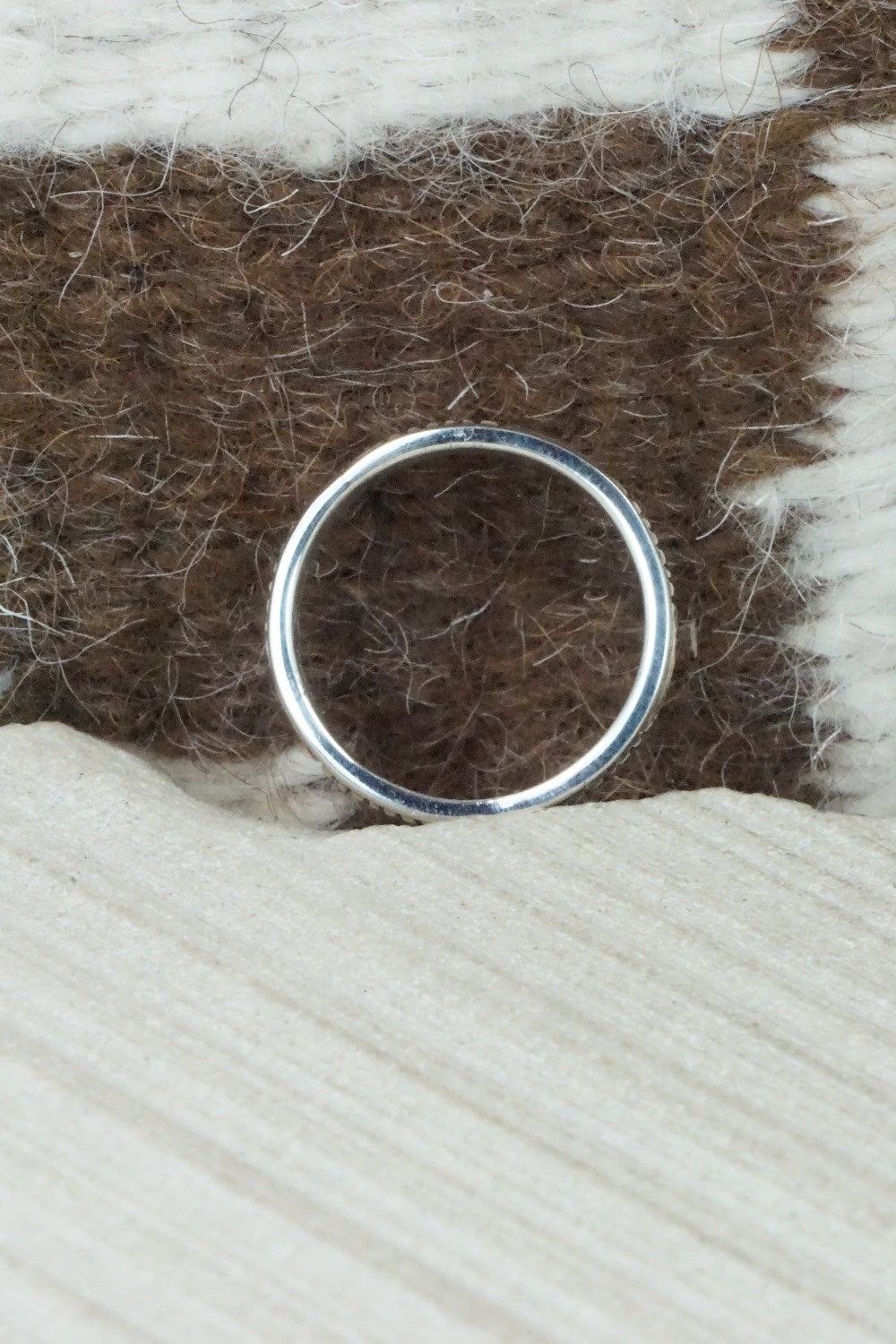 Sterling Silver Ring - Bruce Morgan - Size 8.75