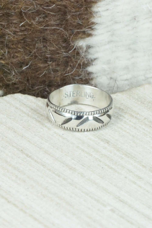 Sterling Silver Ring - Caroline Tsosie - Size 5.75