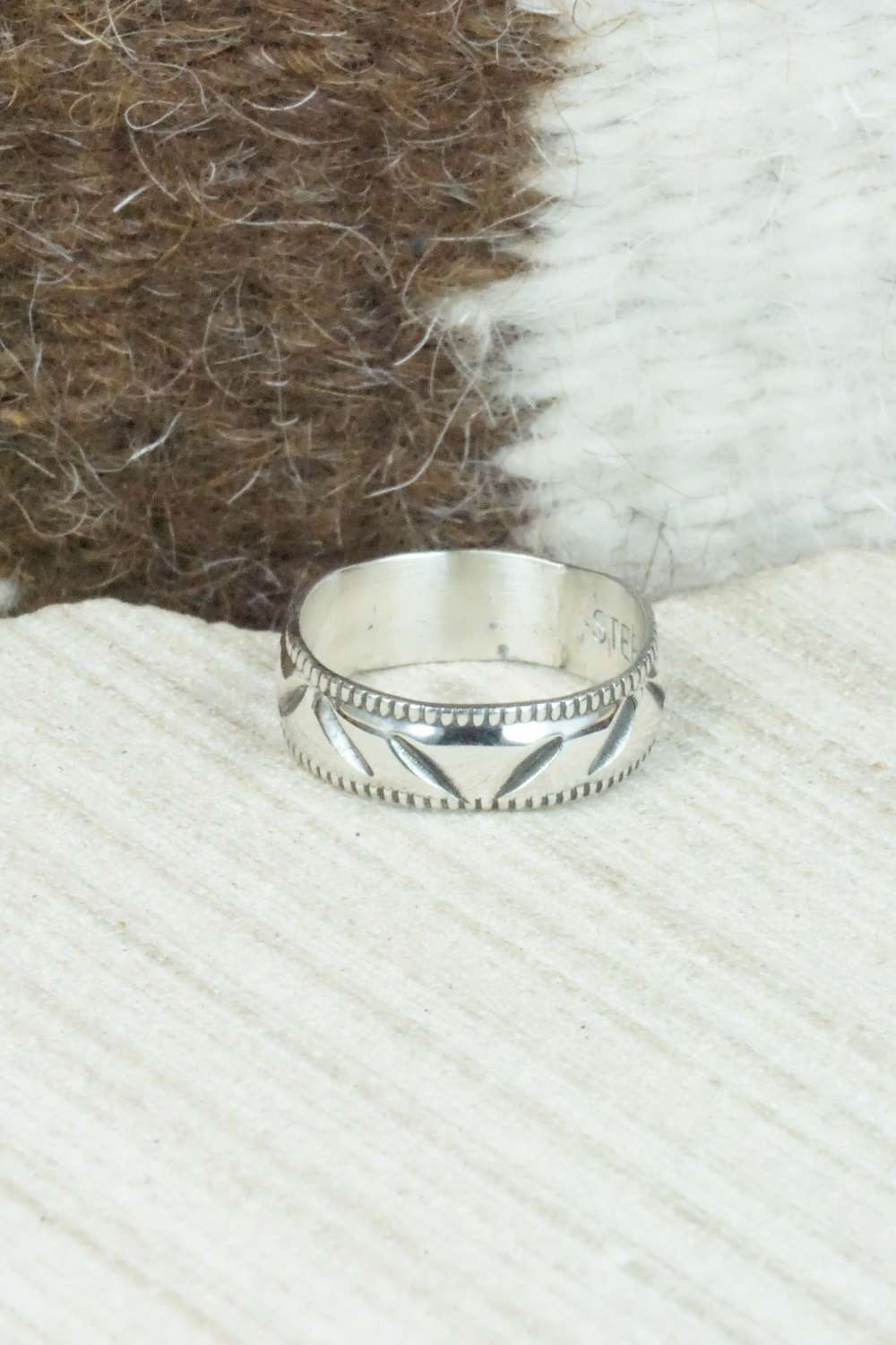 Sterling Silver Ring - Caroline Tsosie - Size 5.75