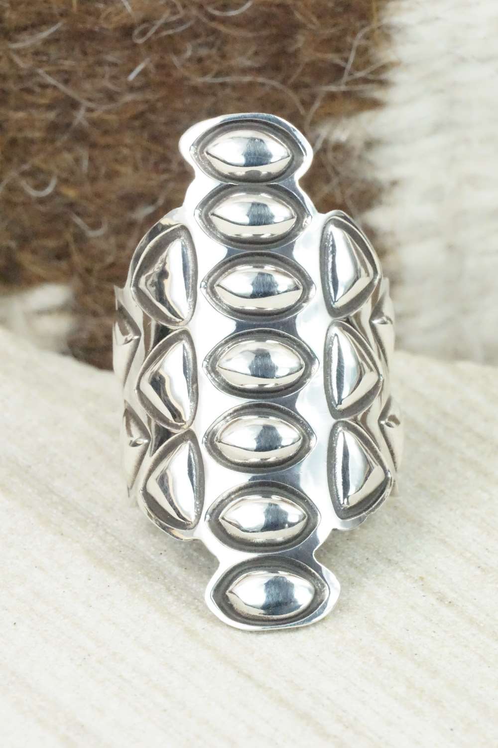 Sterling Silver Ring - Alex Sanchez - Size 8.5
