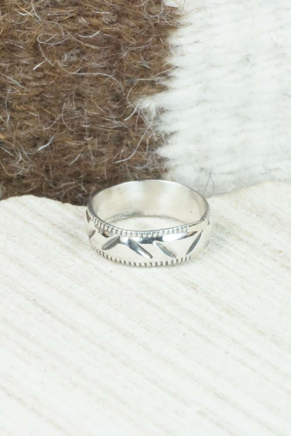 Sterling Silver Ring - Caroline Tsosie - Size 5.75