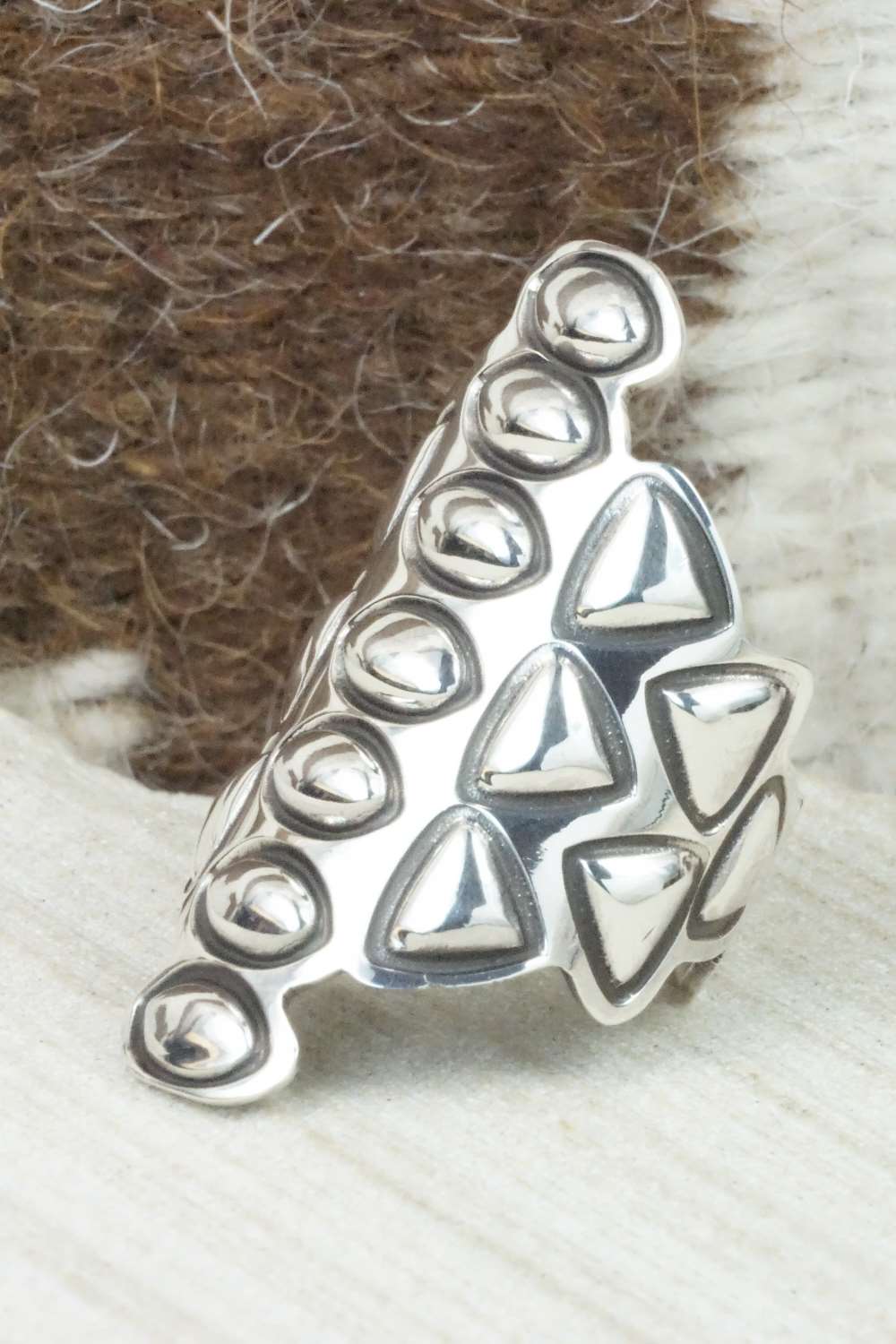 Sterling Silver Ring - Alex Sanchez - Size 8.5