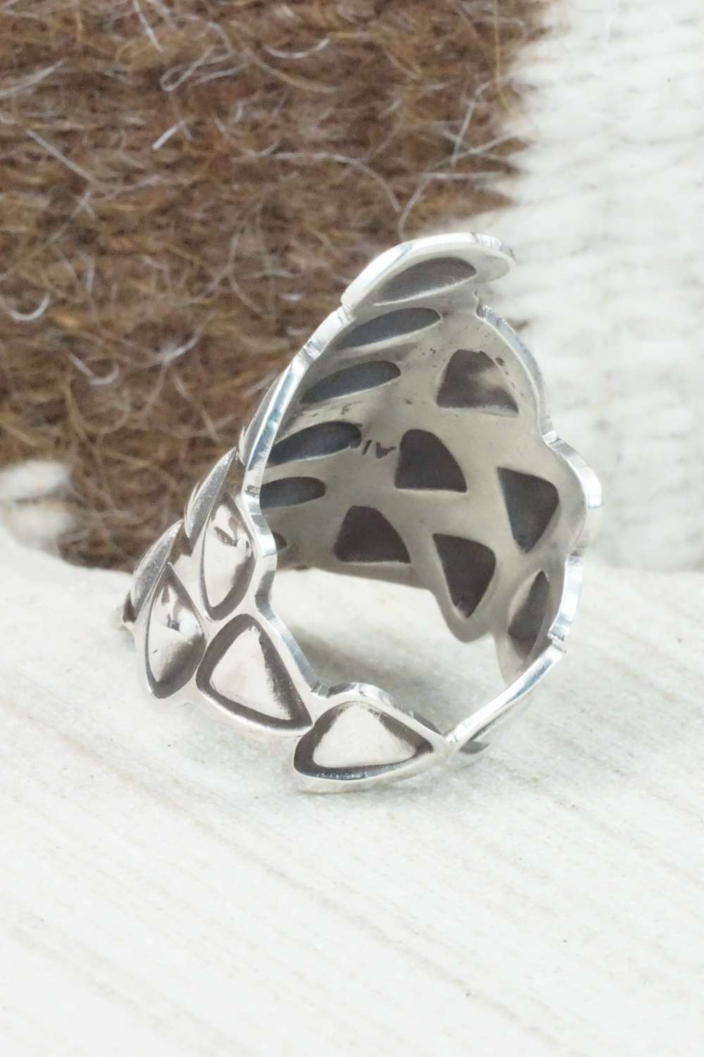 Sterling Silver Ring - Alex Sanchez - Size 8.5