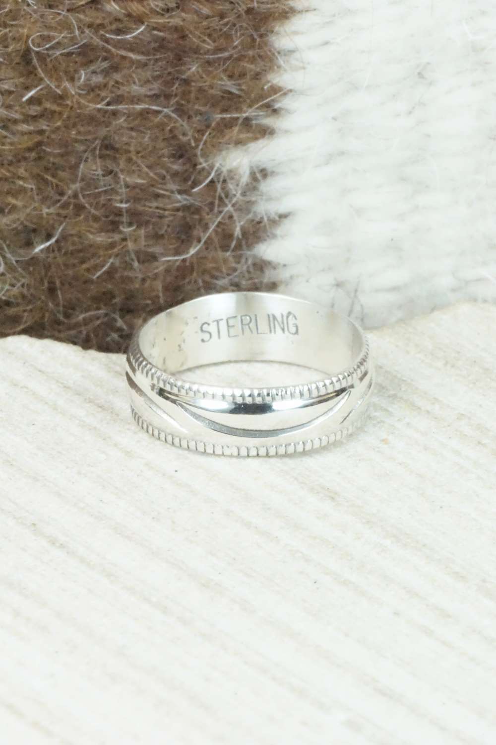 Sterling Silver Ring - Caroline Tsosie - Size 7