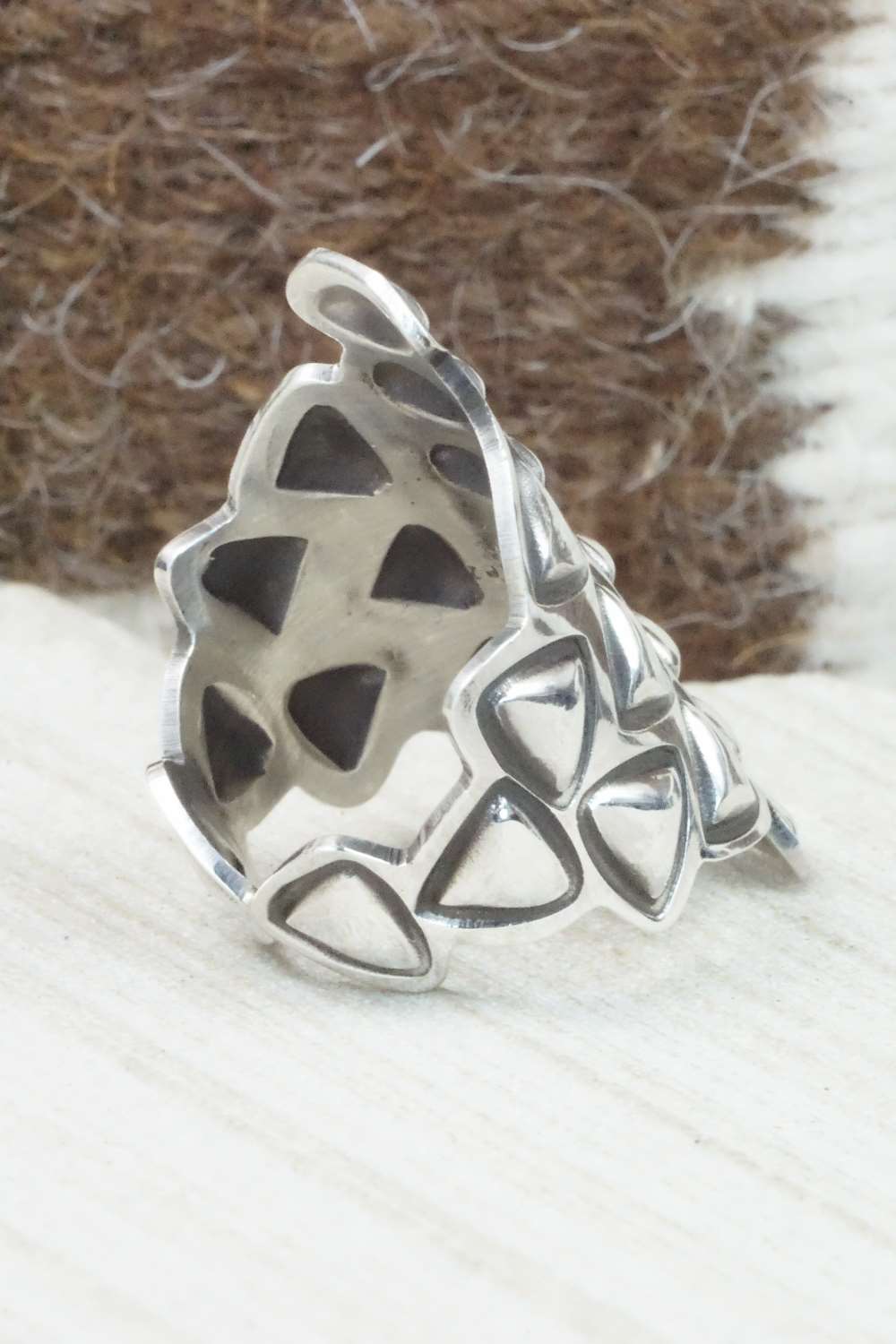 Sterling Silver Ring - Alex Sanchez - Size 8.5