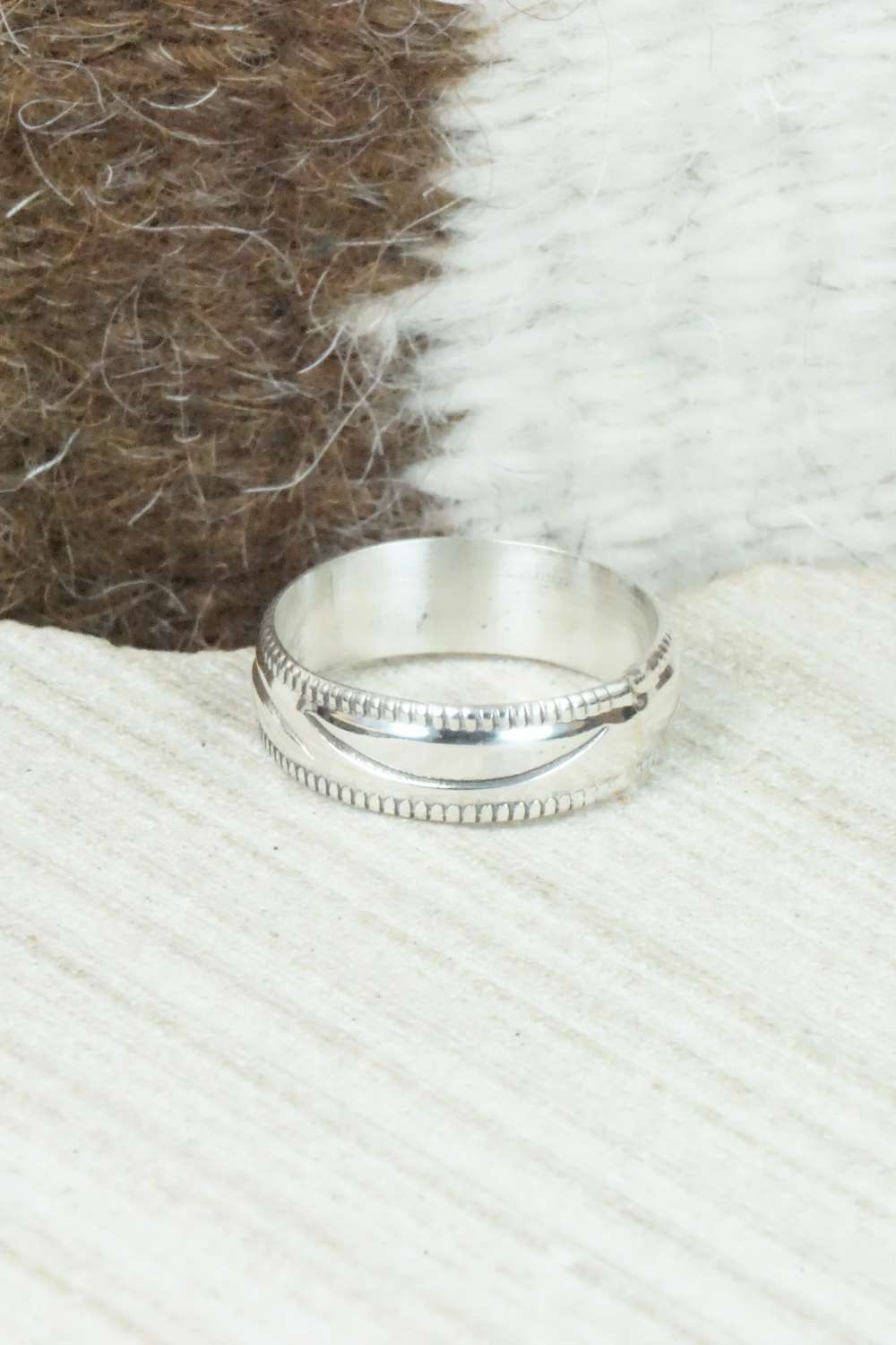 Sterling Silver Ring - Caroline Tsosie - Size 7