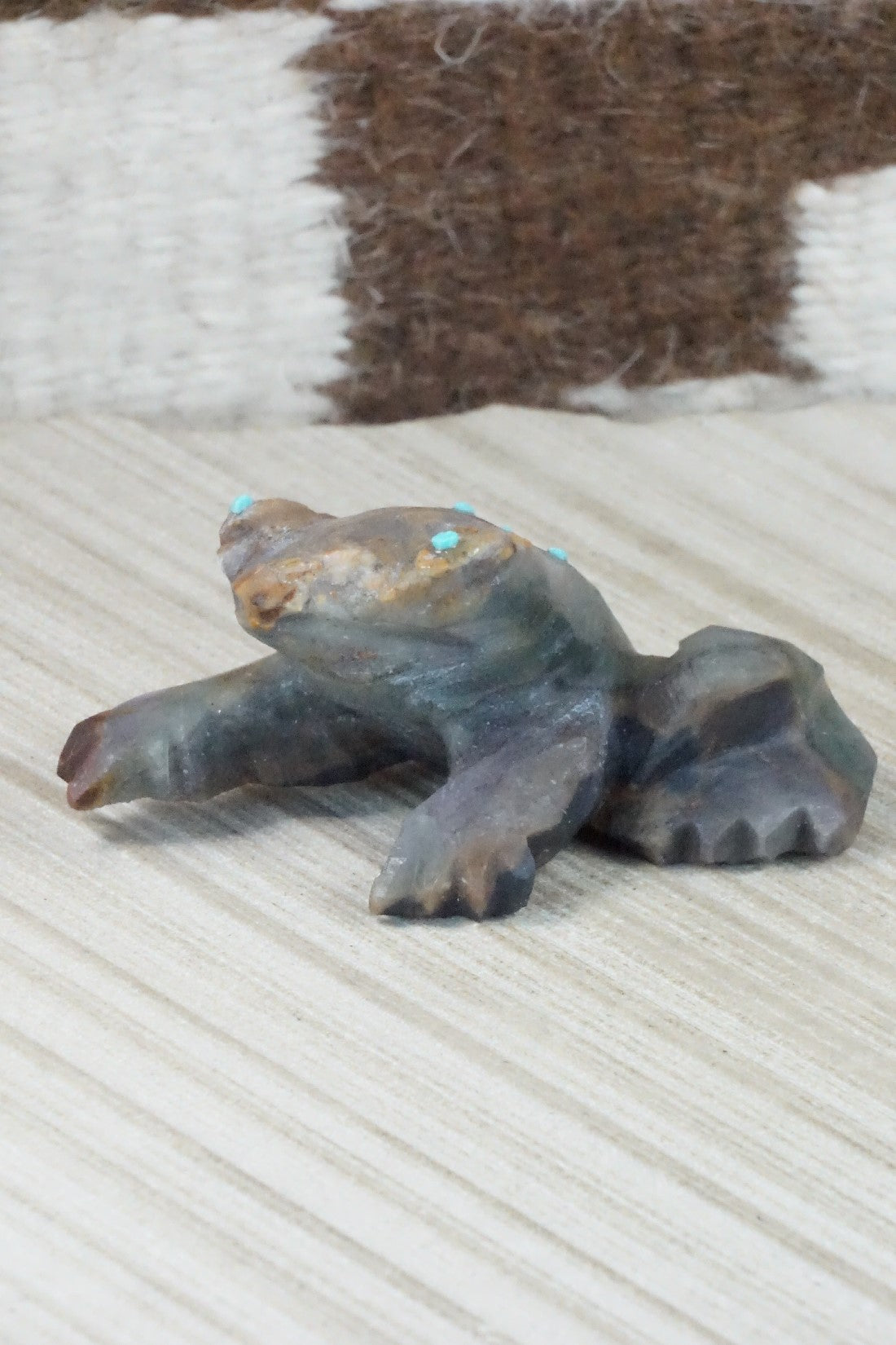 Frog Zuni Fetish Carving - Jon Quam
