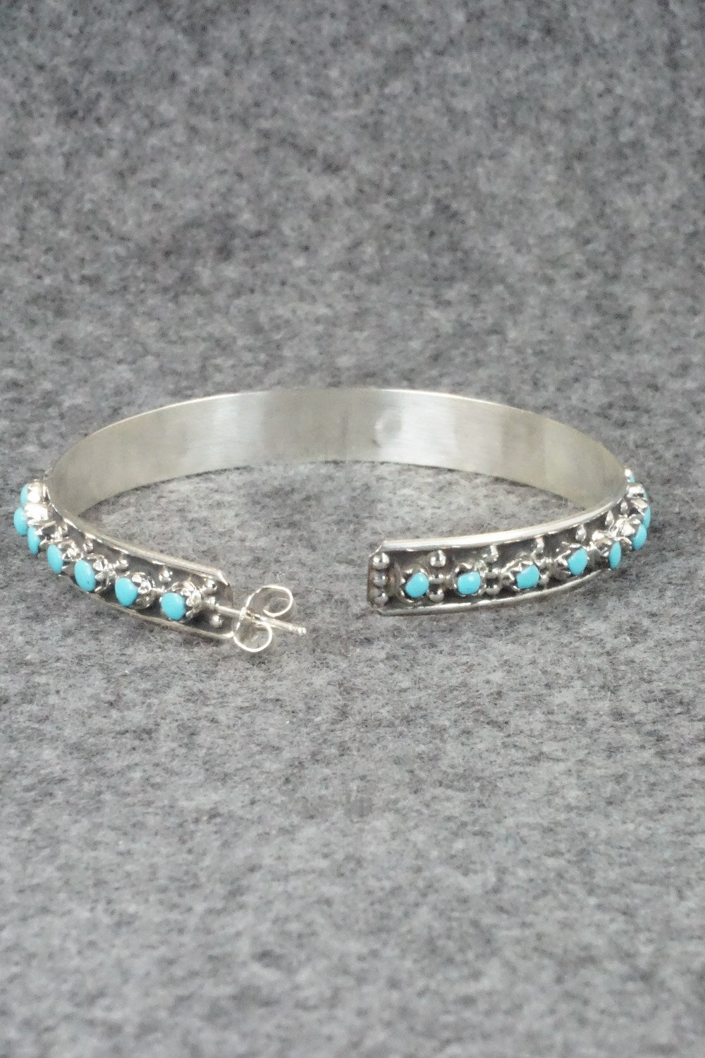 Turquoise & Sterling Silver Earrings - Joanne Cheama