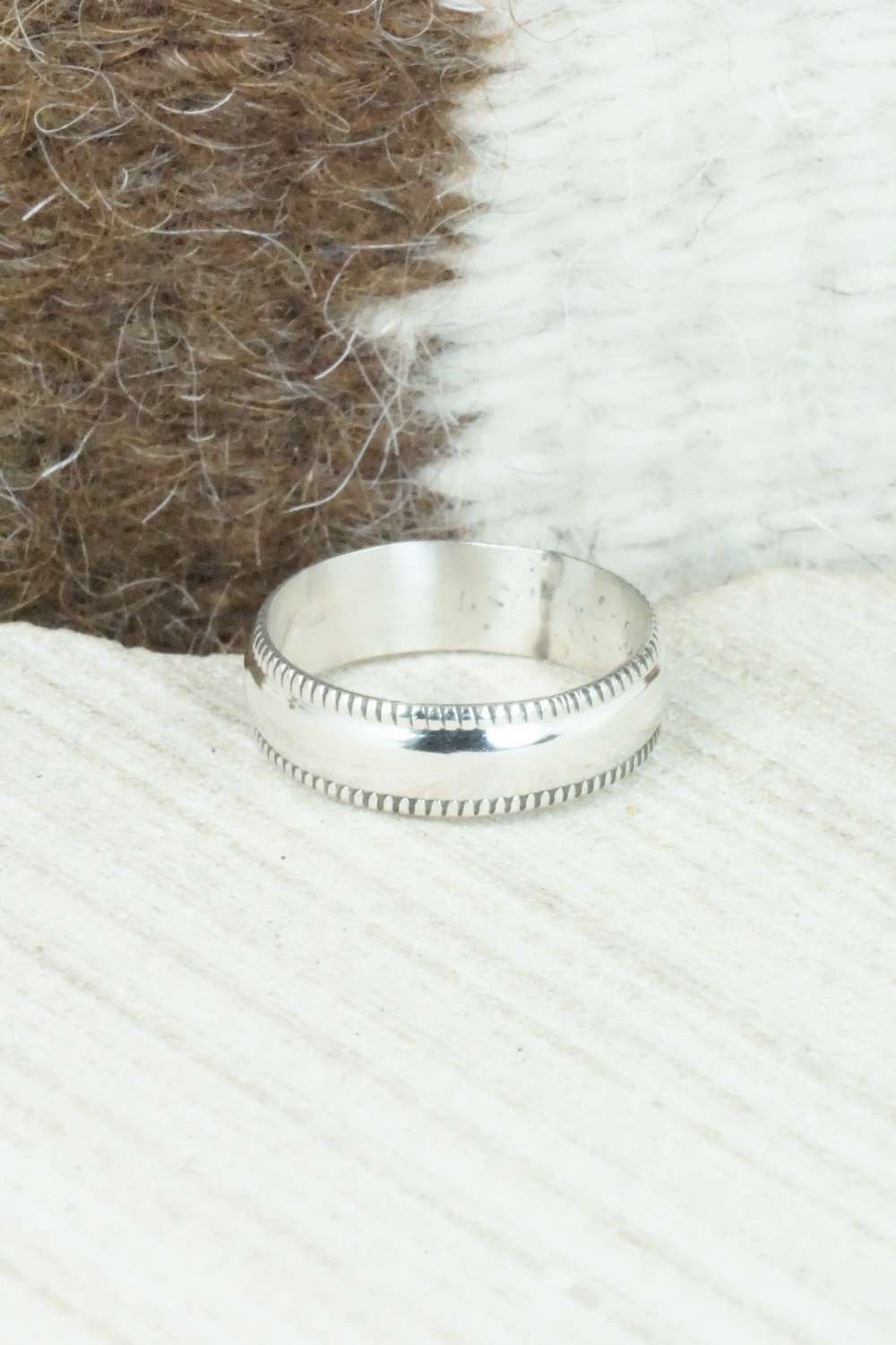 Sterling Silver Ring - Caroline Tsosie - Size 7