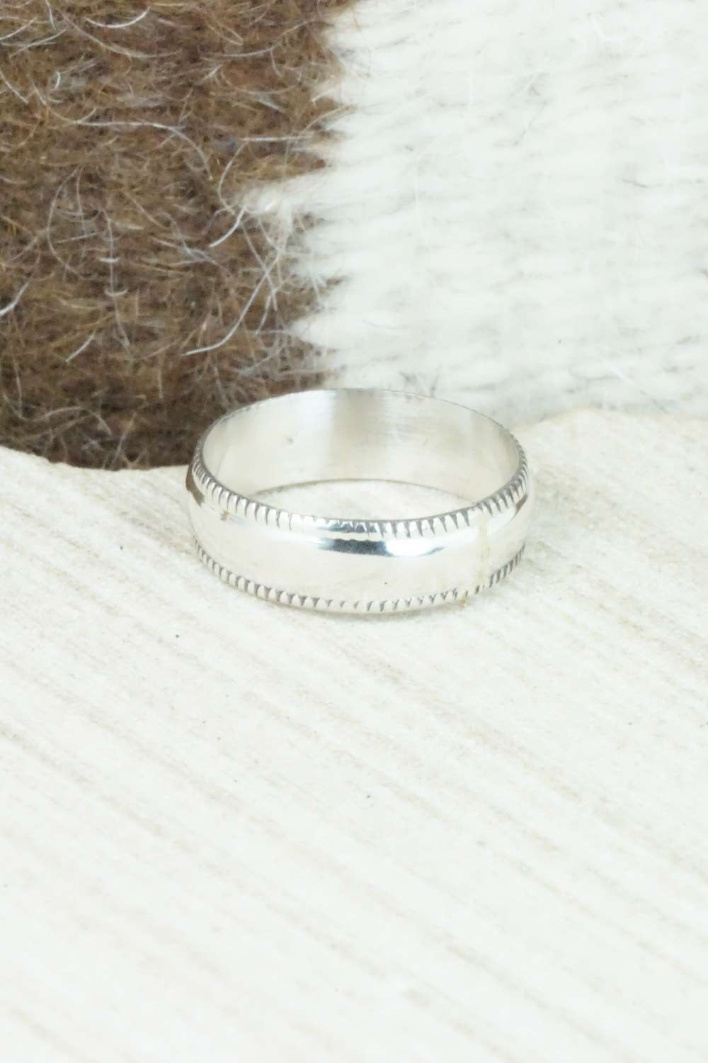 Sterling Silver Ring - Caroline Tsosie - Size 7