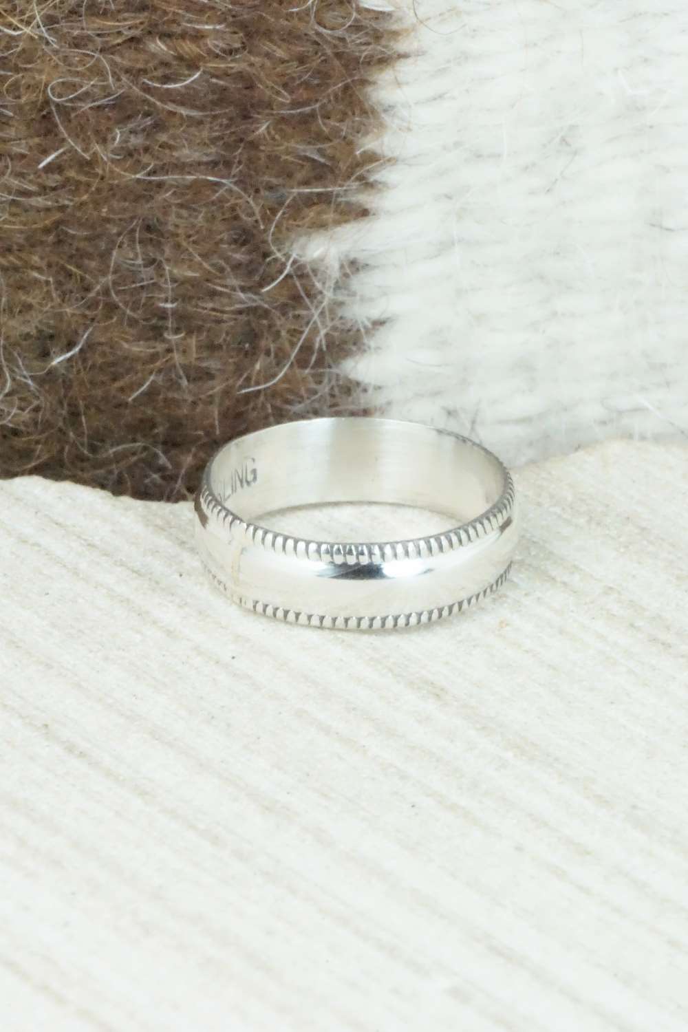 Sterling Silver Ring - Caroline Tsosie - Size 7