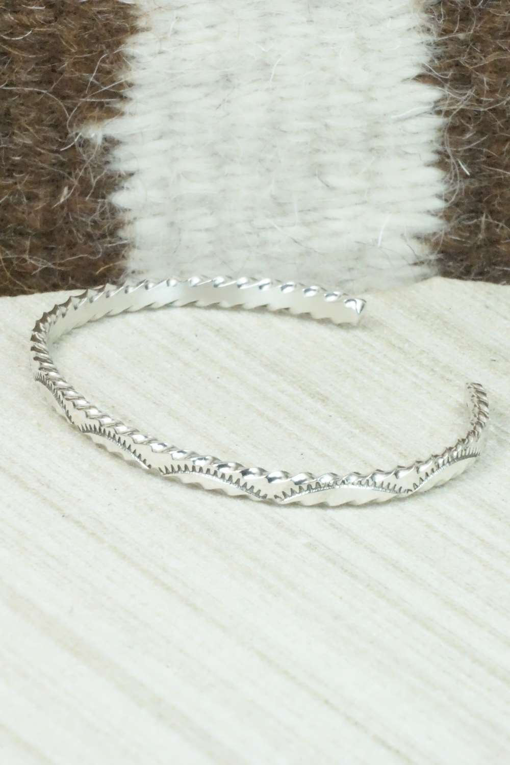Sterling Silver Bracelet - Elaine Tahe