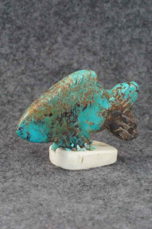 Fish Zuni Fetish Carving - Justin Red Elk