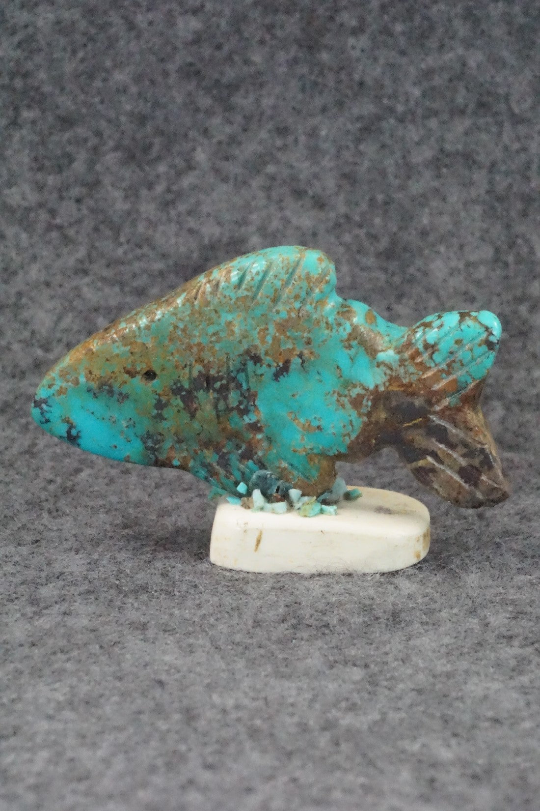 Fish Zuni Fetish Carving - Justin Red Elk