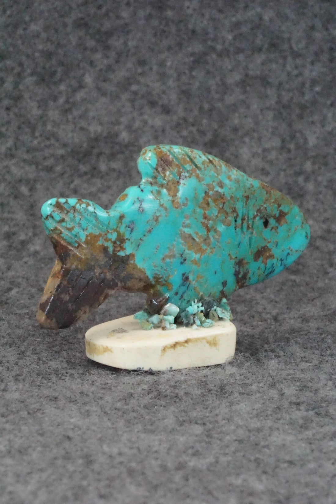 Fish Zuni Fetish Carving - Justin Red Elk