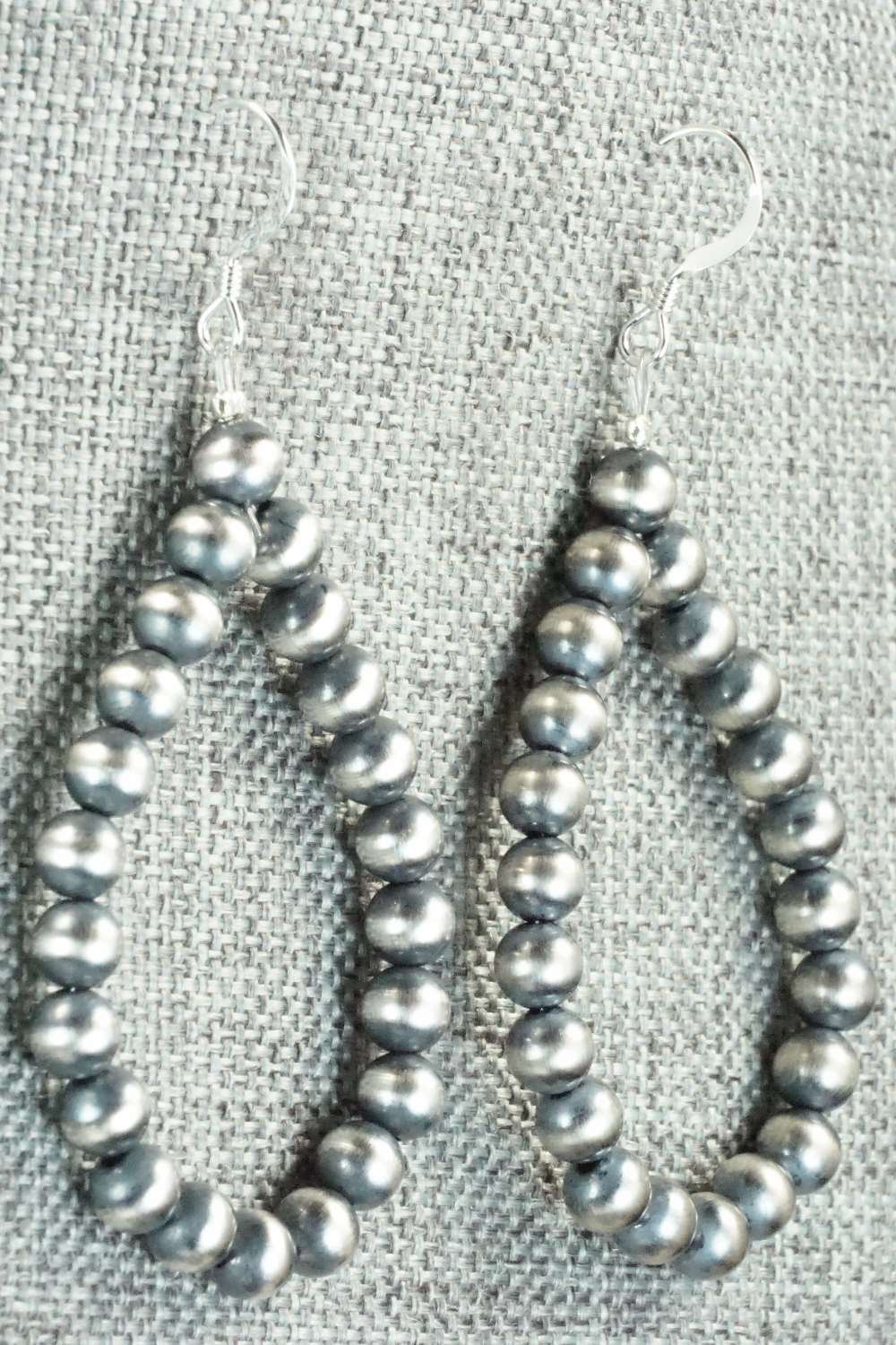 Sterling Silver Pearl Earrings - Louise Joe