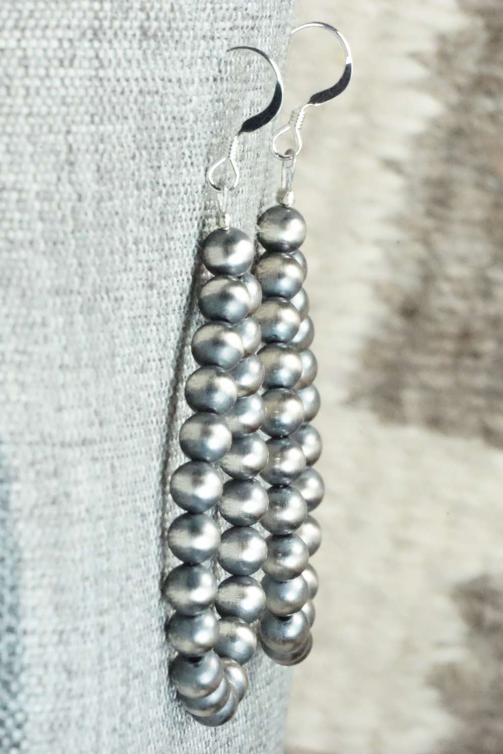 Sterling Silver Pearl Earrings - Louise Joe
