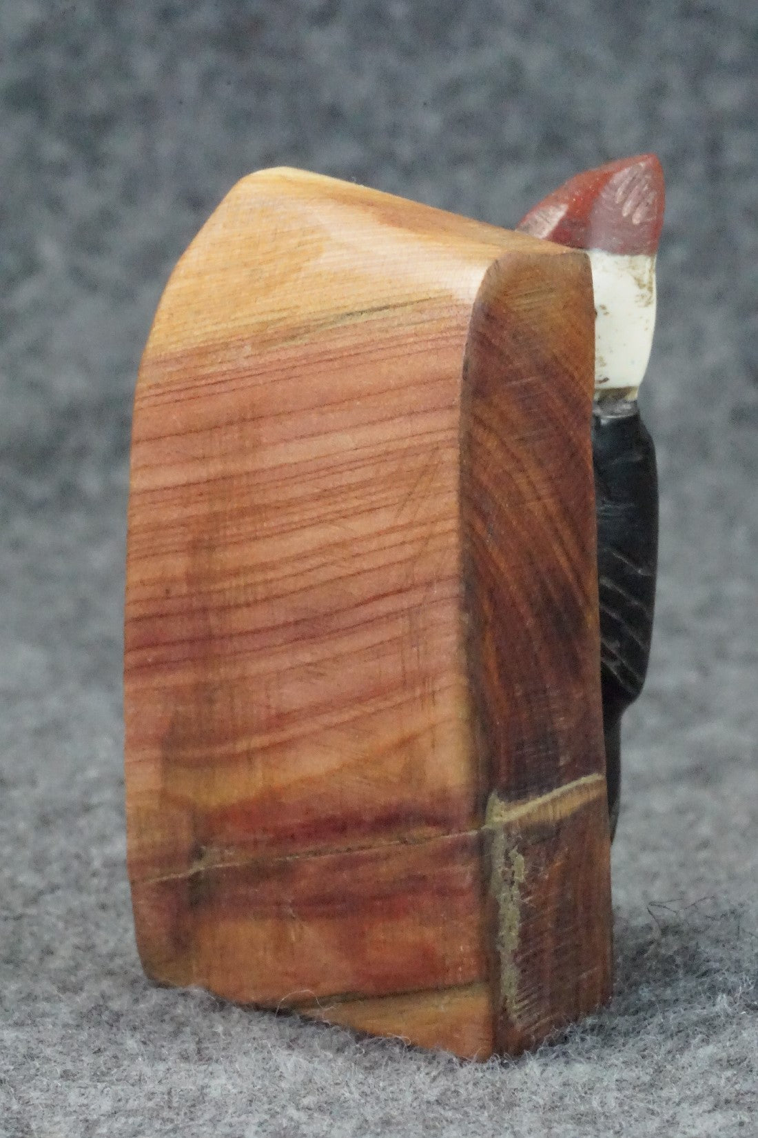 Woodpecker Zuni Fetish Carving - Justin Red Elk