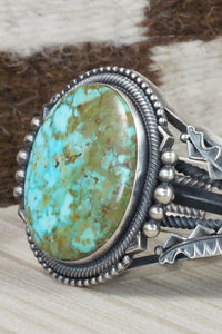 Turquoise & Sterling Silver Bracelet - Derrick Gordon