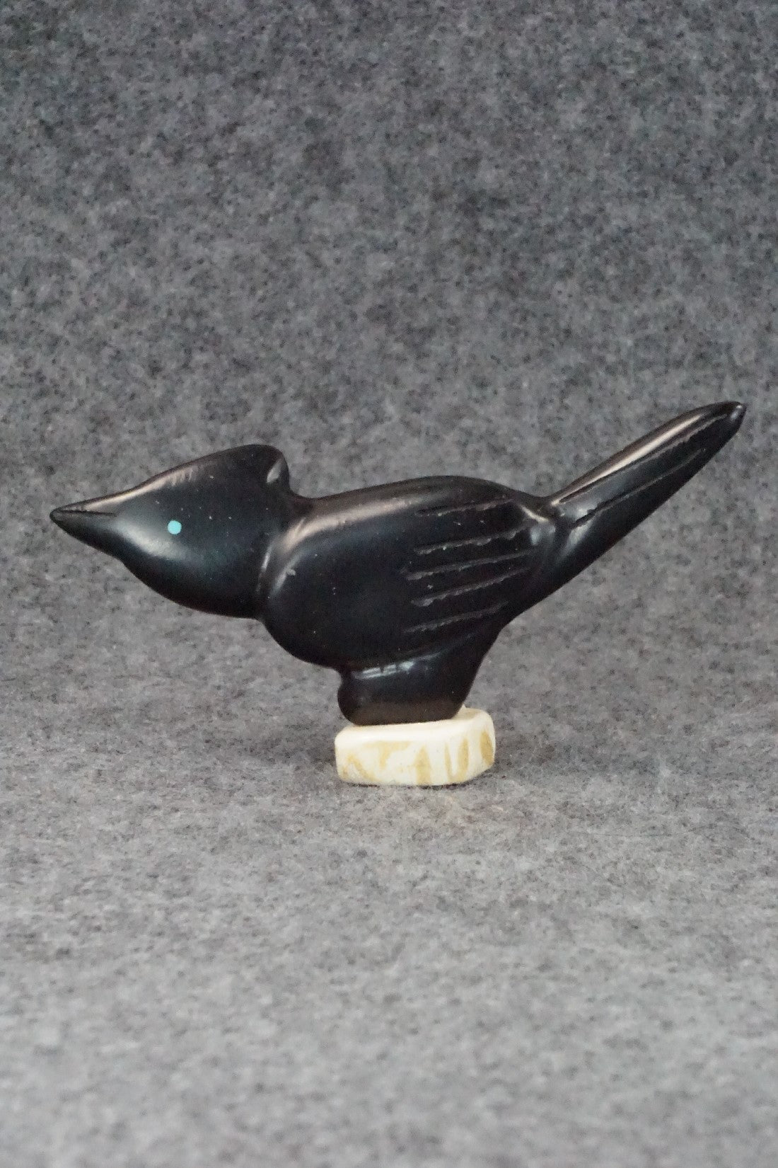 Roadrunner Zuni Fetish Carving - Justin Red Elk