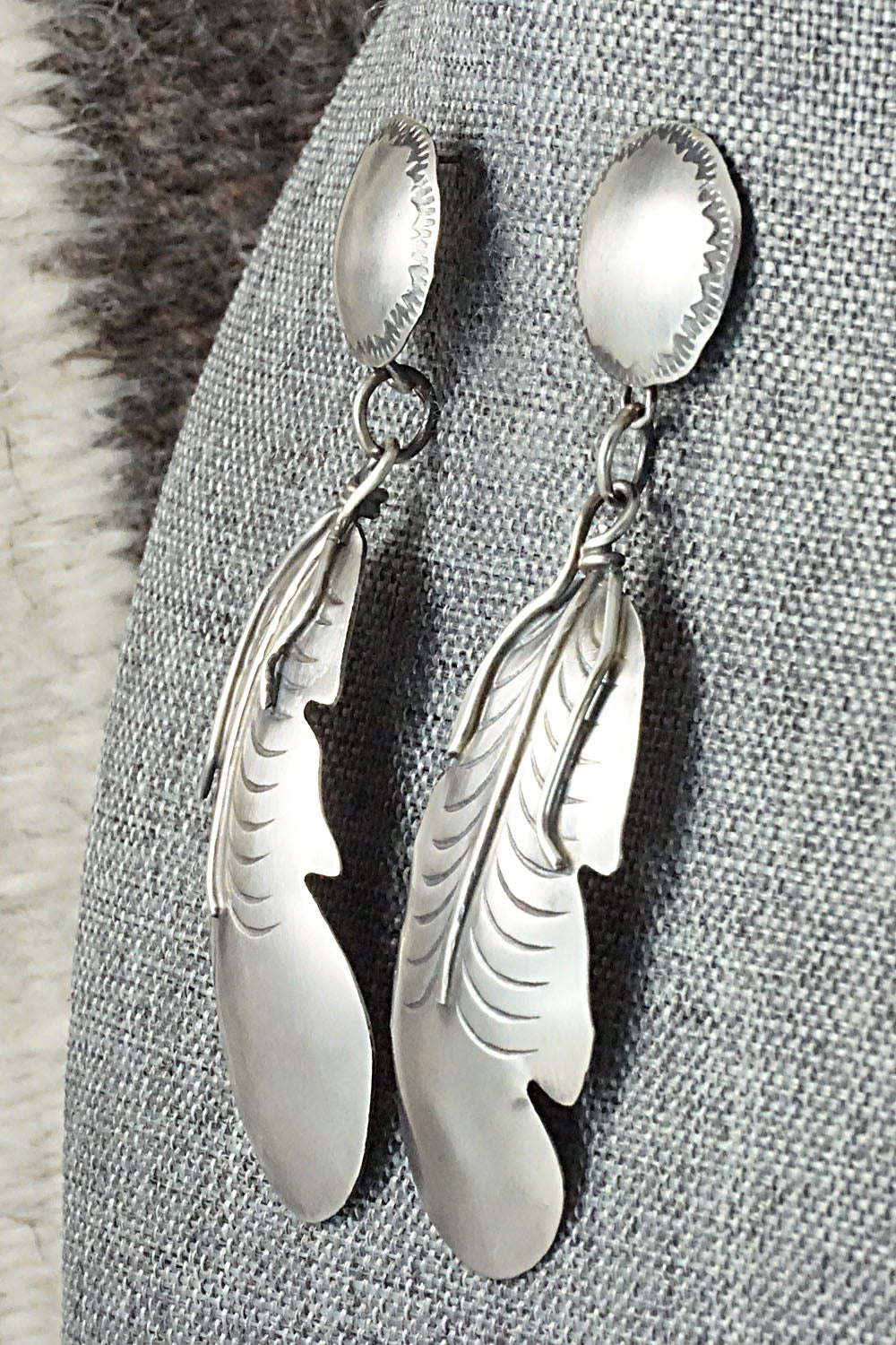 Sterling Silver Earrings - Gabrielle Yazzie
