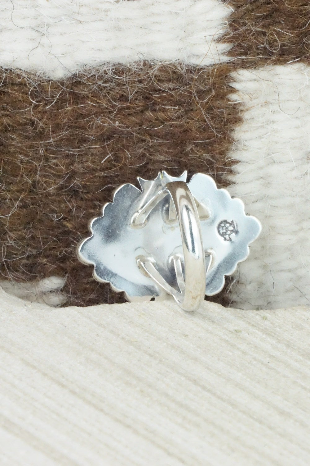 Turquoise & Sterling Silver Ring - Daniel Benally - Size 7