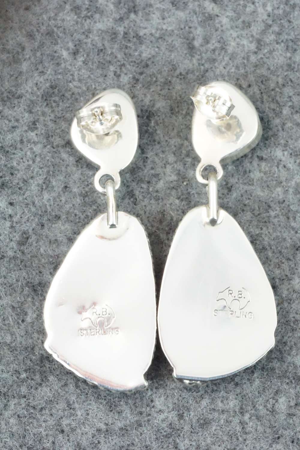 Turquoise & Sterling Silver Earrings - Sadie Jim
