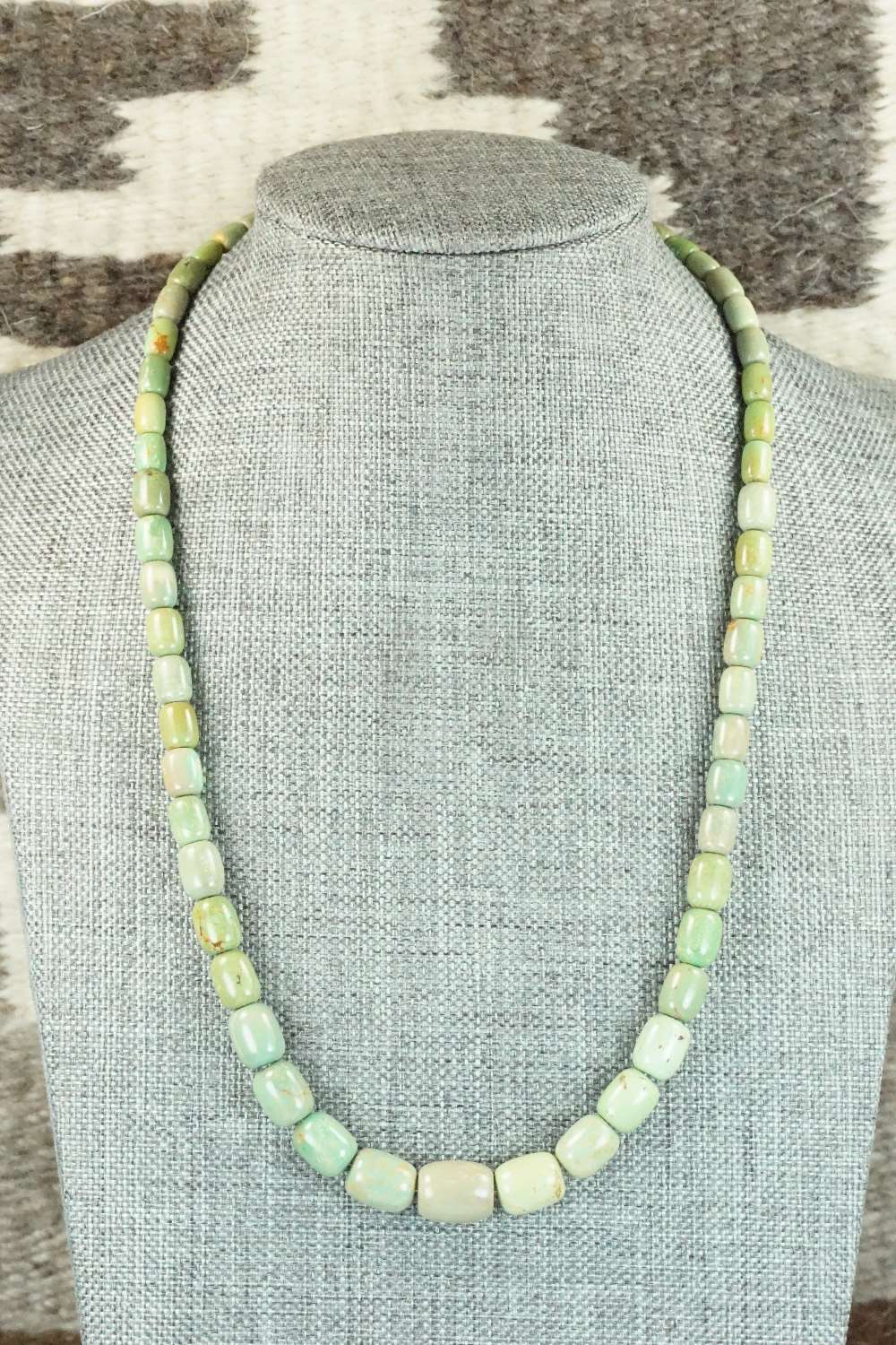 Turquoise & Sterling Silver Necklace - Doreen Jake