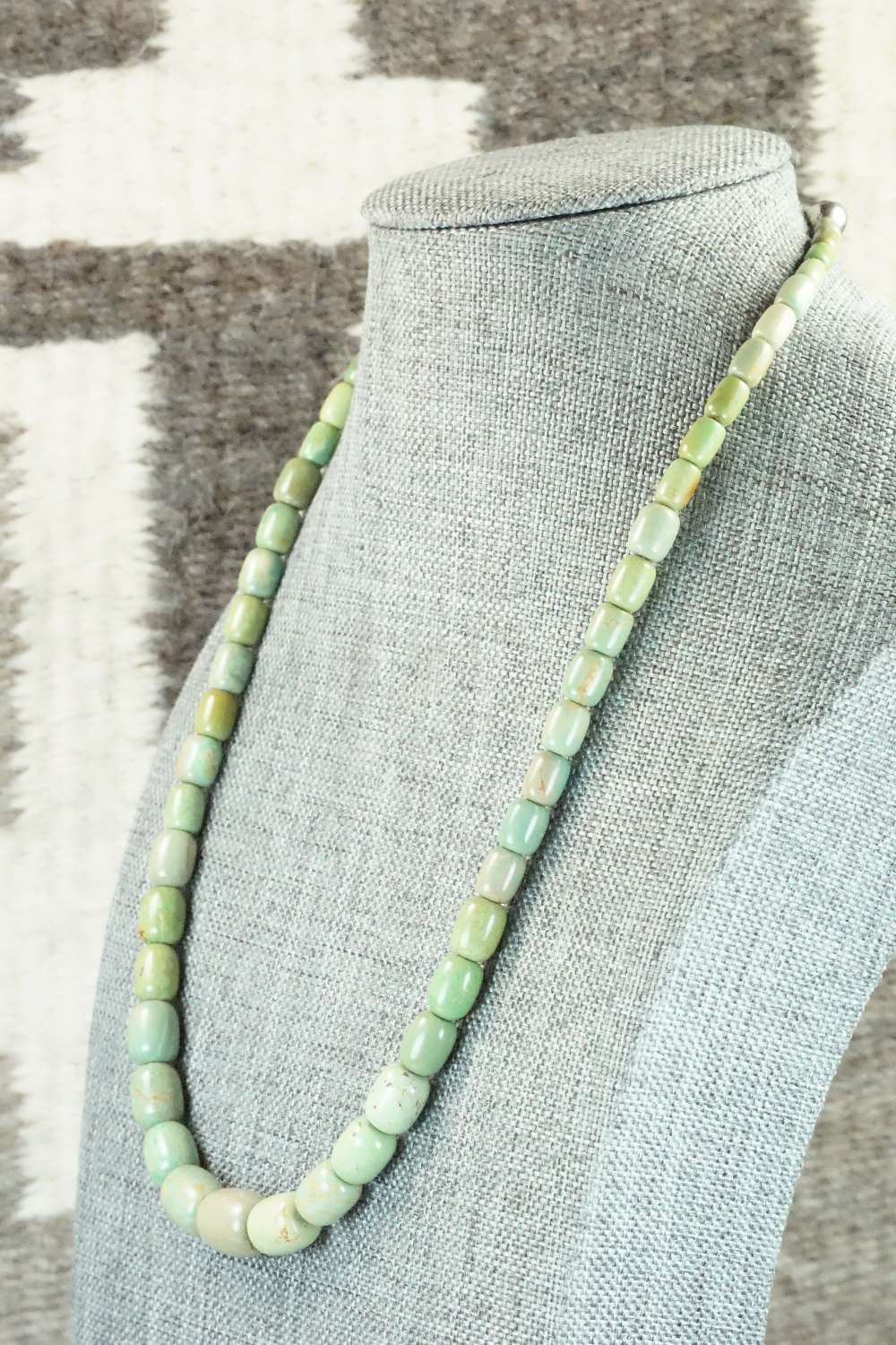 Turquoise & Sterling Silver Necklace - Doreen Jake