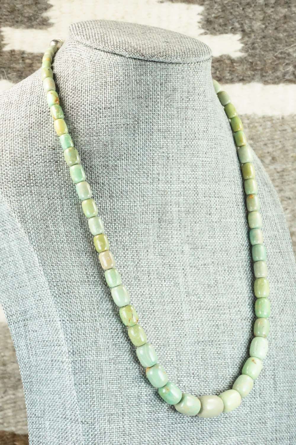 Turquoise & Sterling Silver Necklace - Doreen Jake