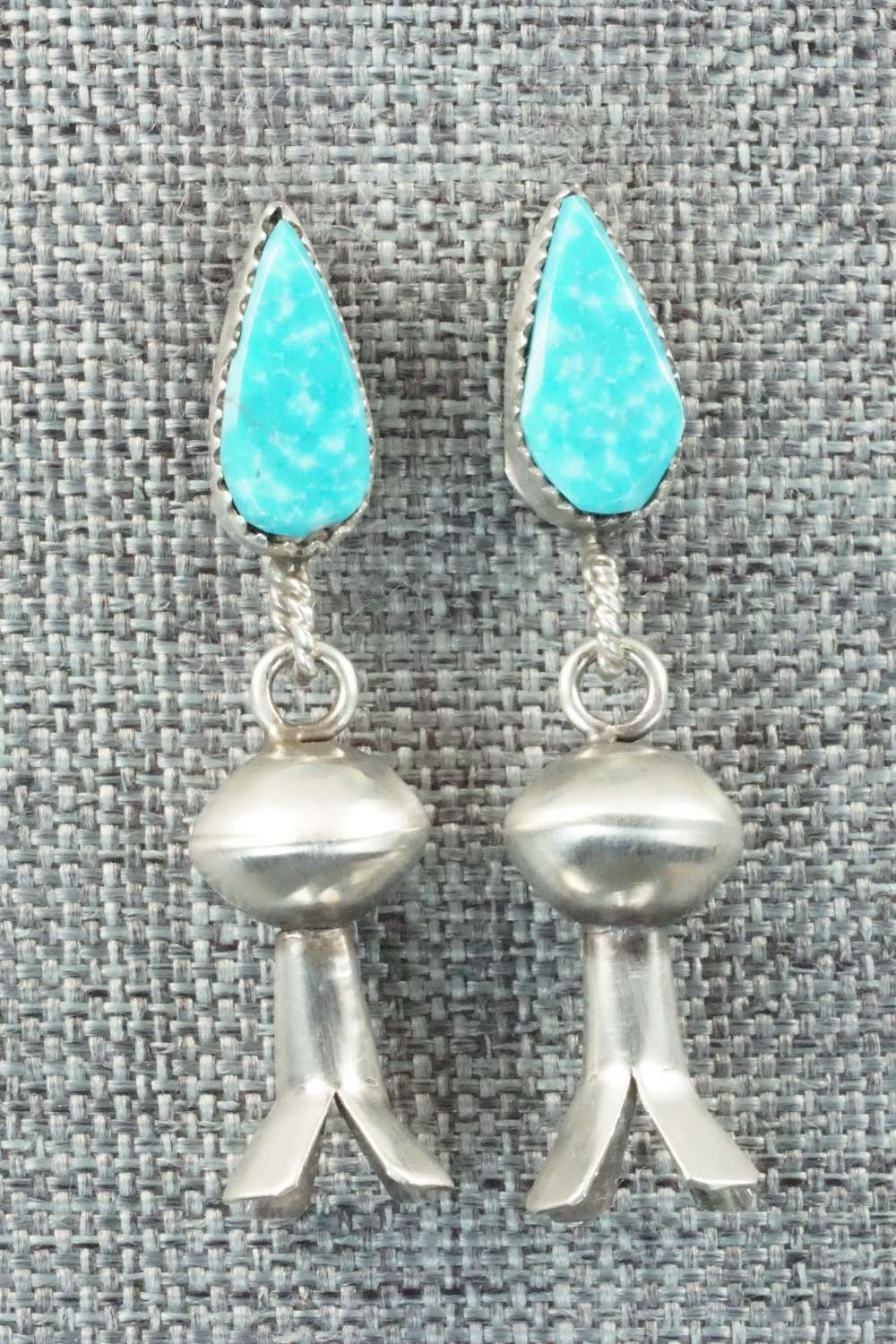 Turquoise & Sterling Silver Earrings - Selina Warner