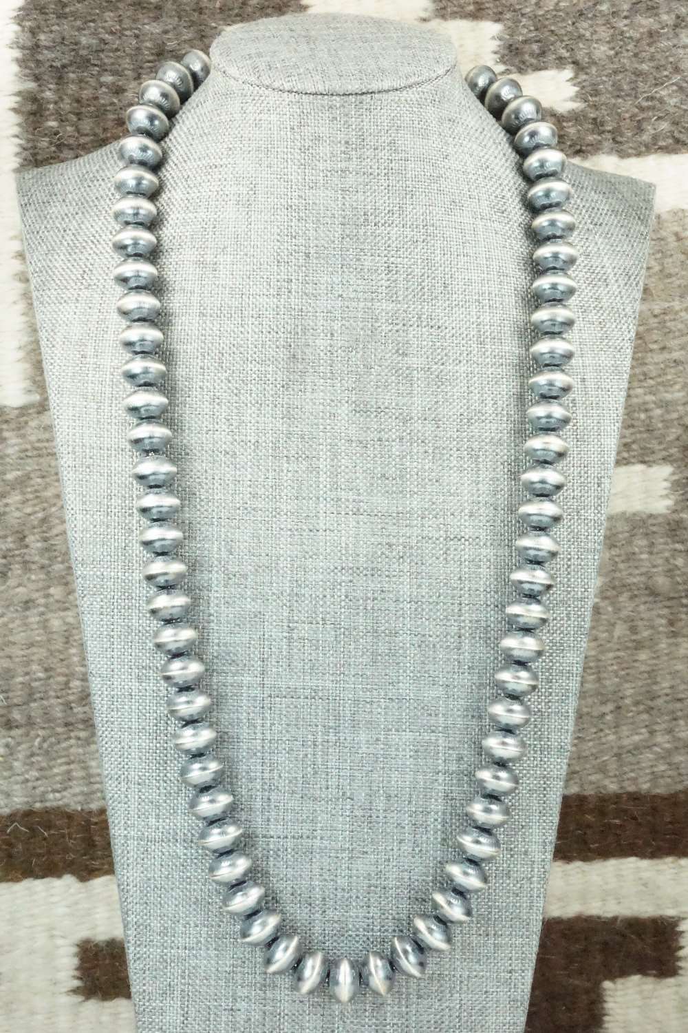 Sterling Silver Navajo Pearl Necklace - Michelle Jameson