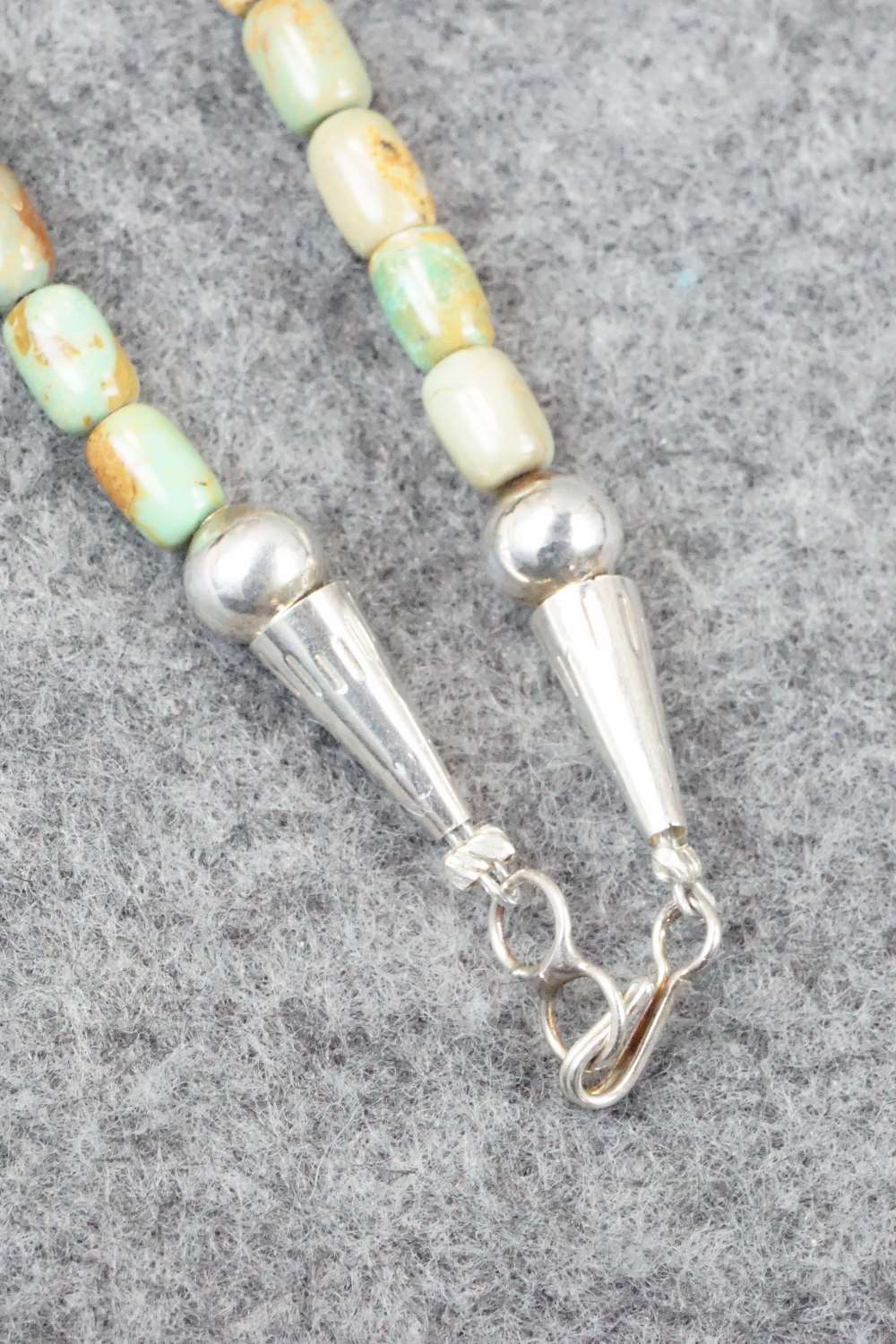 Turquoise & Sterling Silver Necklace - Doreen Jake