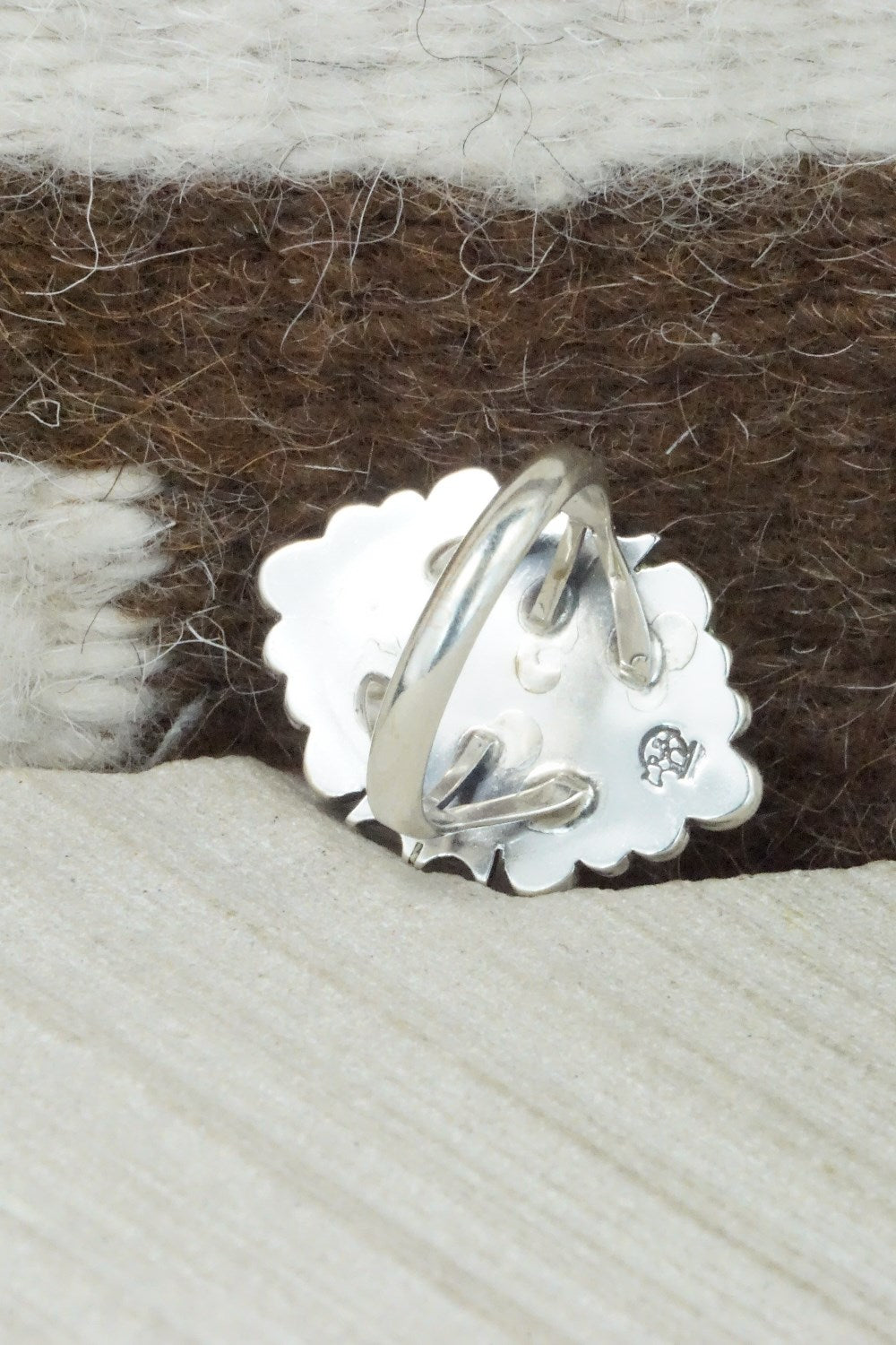 Turquoise & Sterling Silver Ring - Daniel Benally - Size 9.25