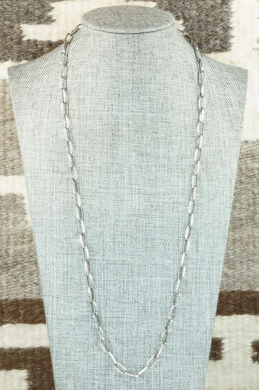 Sterling Silver Chain Necklace - Sally Shurley