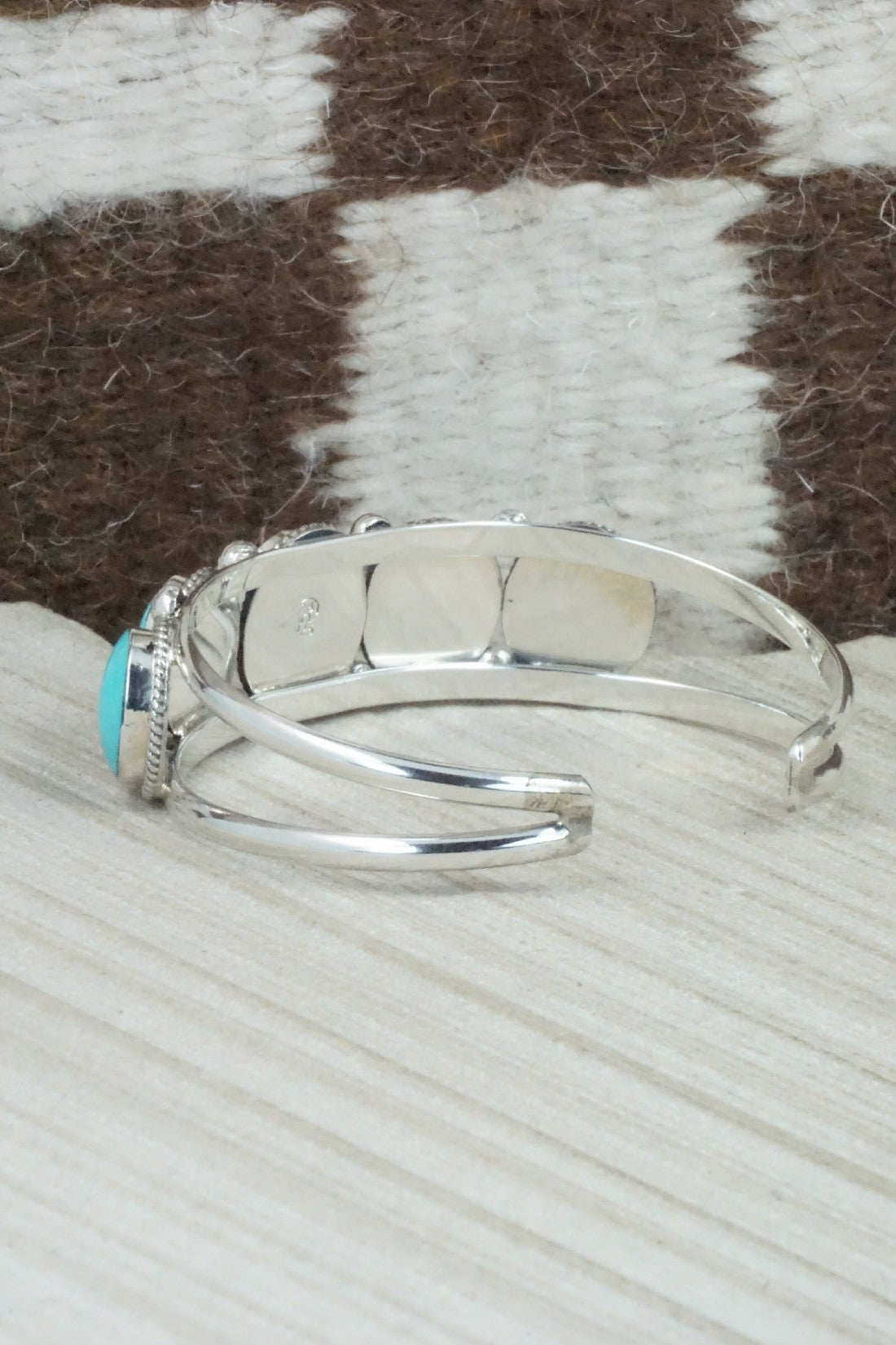 Turquoise & Sterling Silver Bracelet - Raymond Yazzie